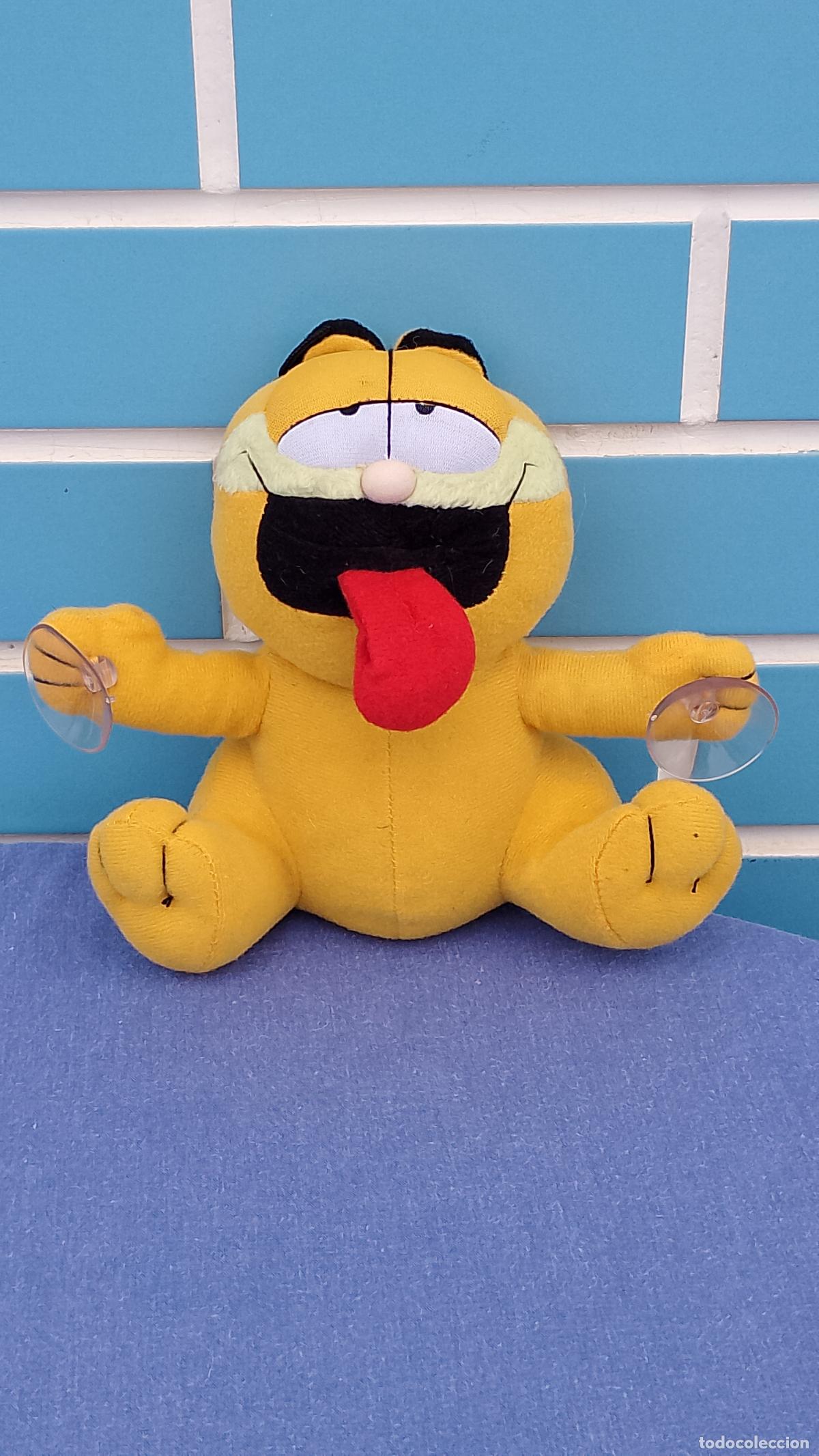 Juguetes antiguos: Antiguo mu&ntilde;eco gato Garfield de peluche