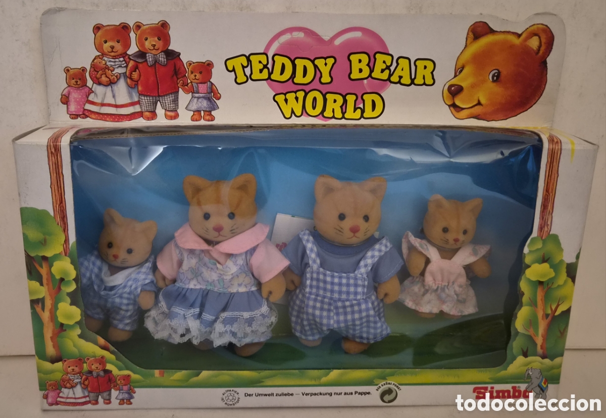 Juguetes antiguos: TEDDY BEAR WORLD - BEAR FAMILY - SIMBA - EN SU CAJA - NUEVO A ESTRENAR.