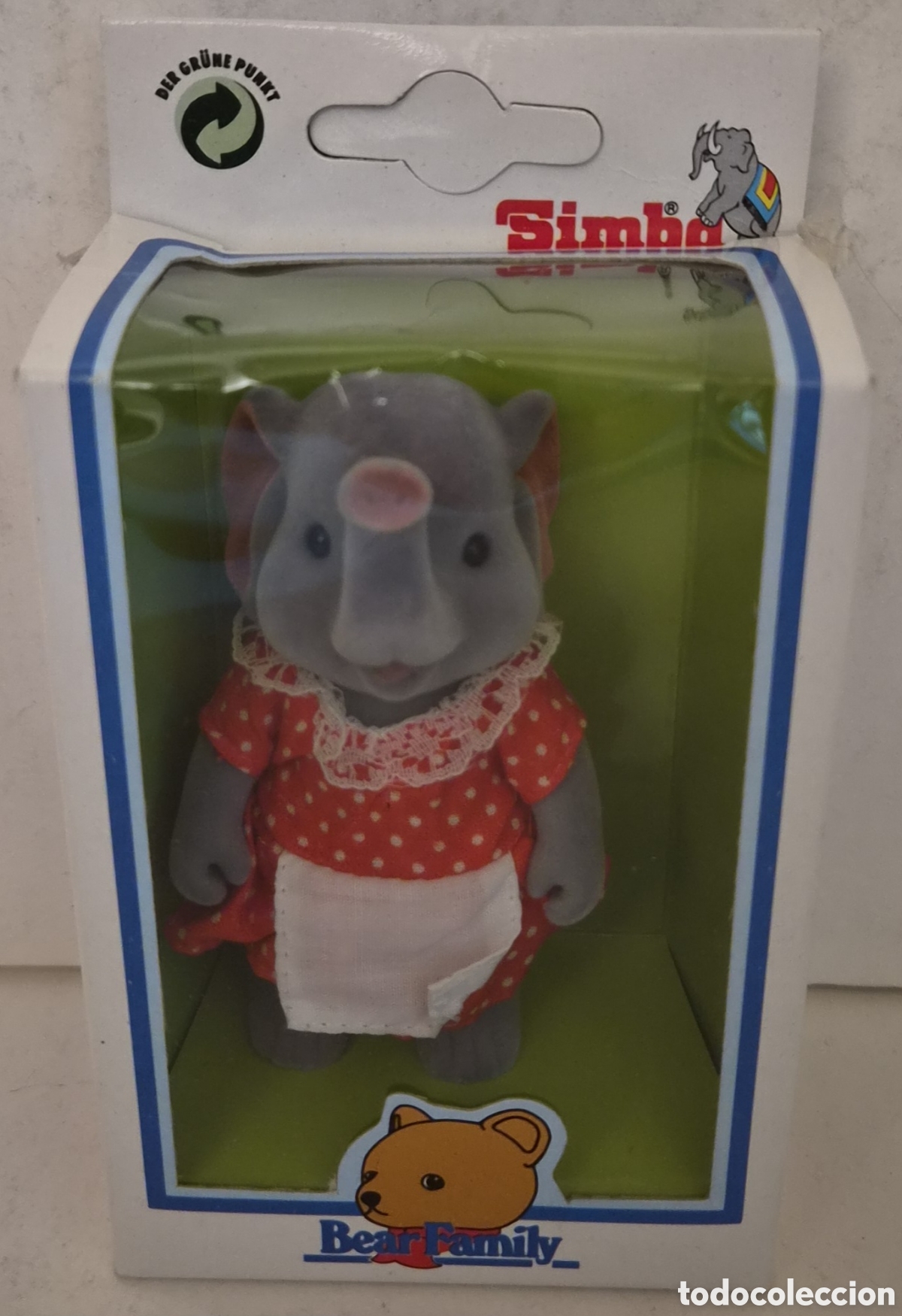 Juguetes antiguos: TEDDY BEAR WORLD - MAM&Aacute; ELEFANTA - SIMBA - EN SU CAJA - NUEVO A ESTRENAR.