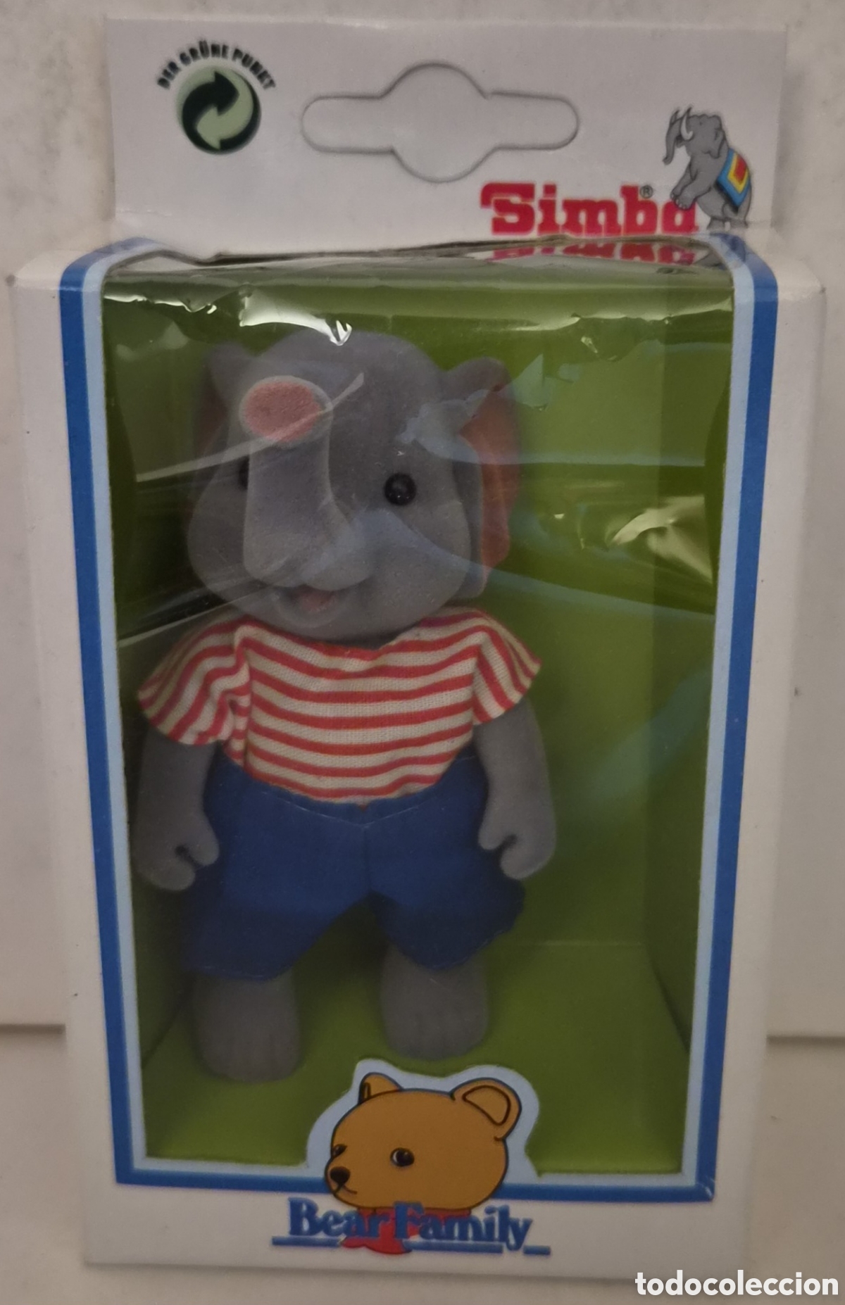 Juguetes antiguos: TEDDY BEAR WORLD - PAP&Aacute; ELEFANTE - SIMBA - EN SU CAJA - NUEVO A ESTRENAR.