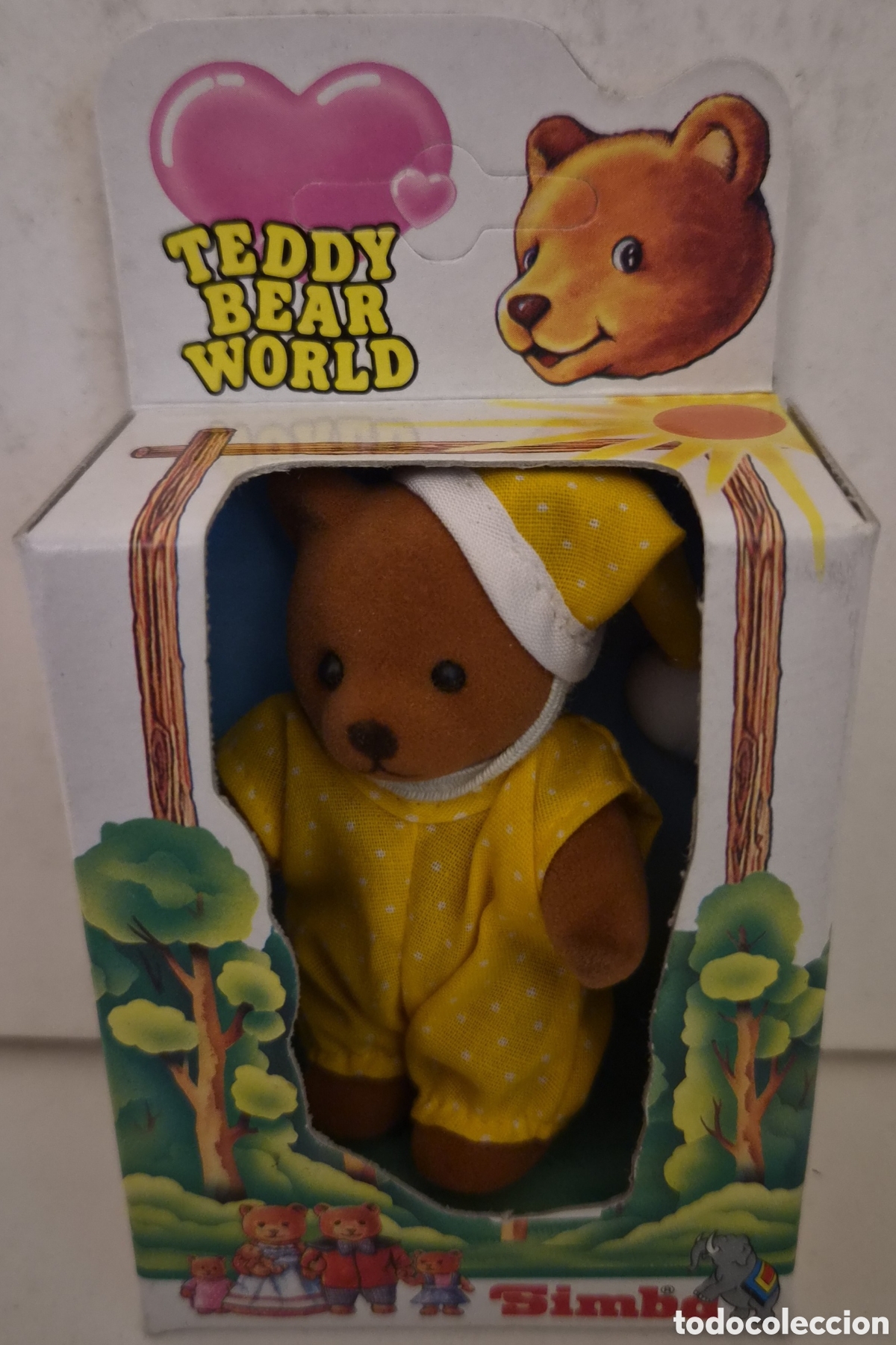 Juguetes antiguos: TEDDY BEAR WORLD - BEB&Eacute; OSO - SIMBA - EN SU CAJA - NUEVO A ESTRENAR.