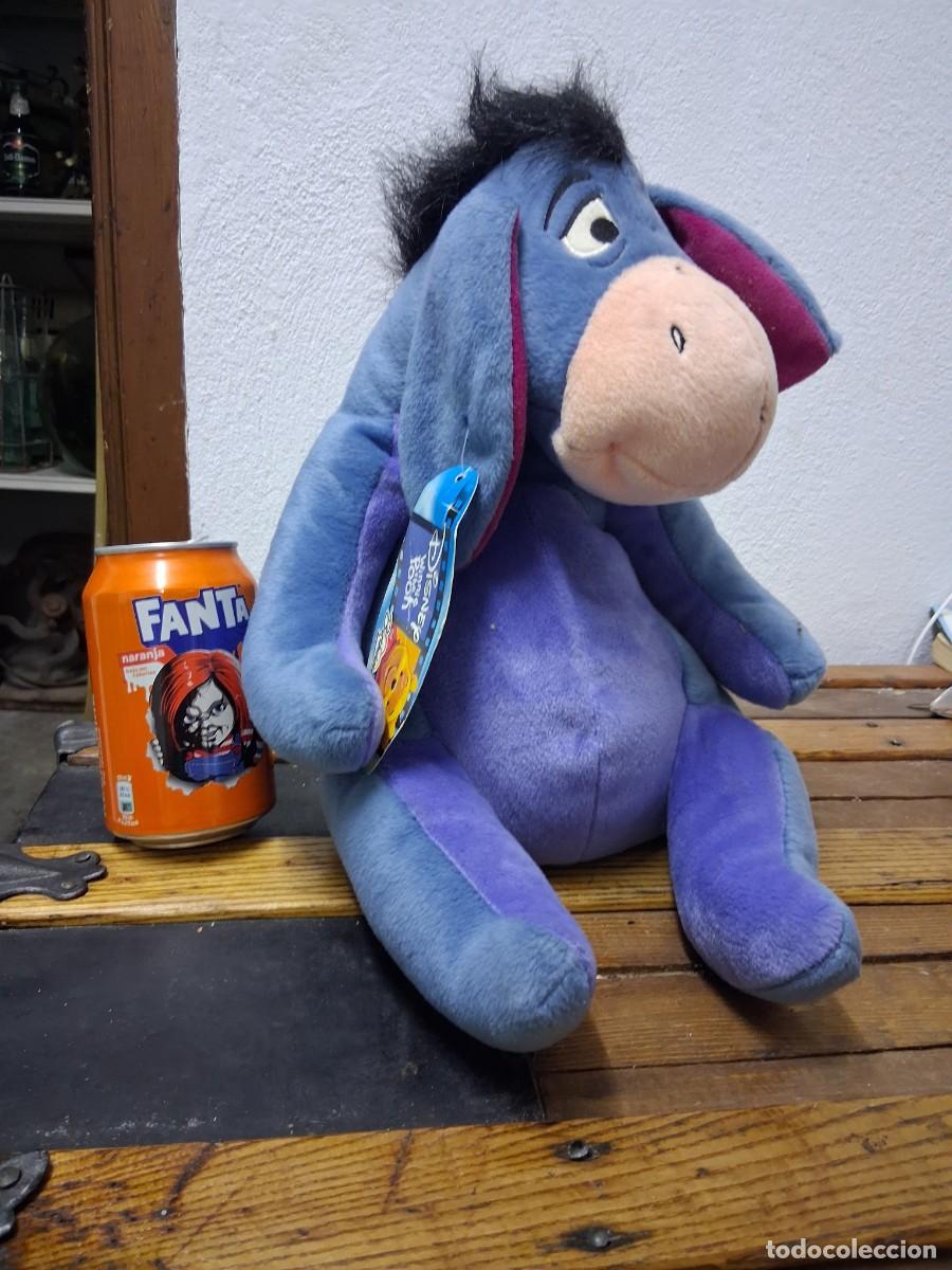 Old Toys: Winnie the Pooh peluche &Iacute;gor de Disney burro
