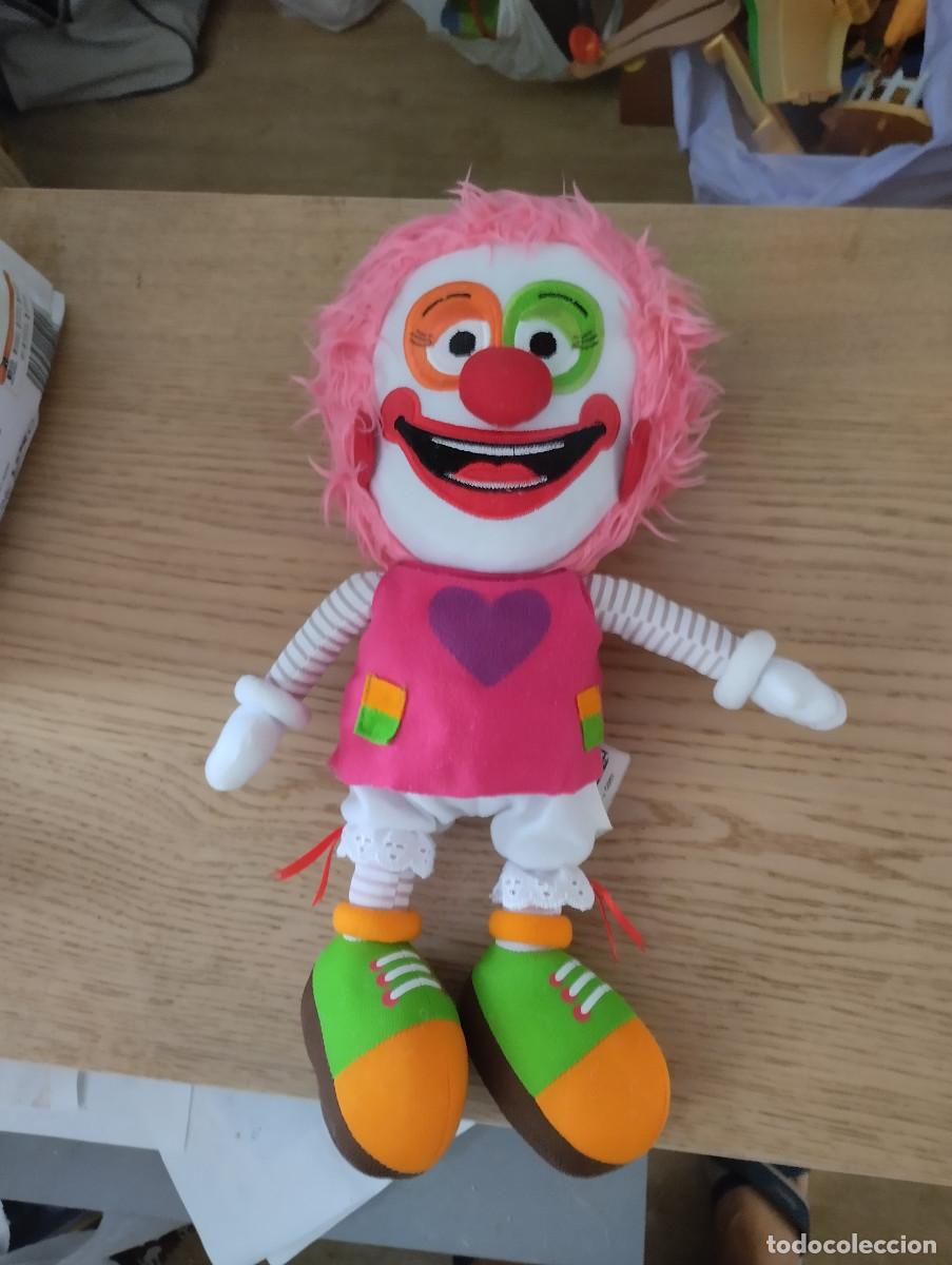 Juguetes antiguos: peluche de payaso katxiporreta