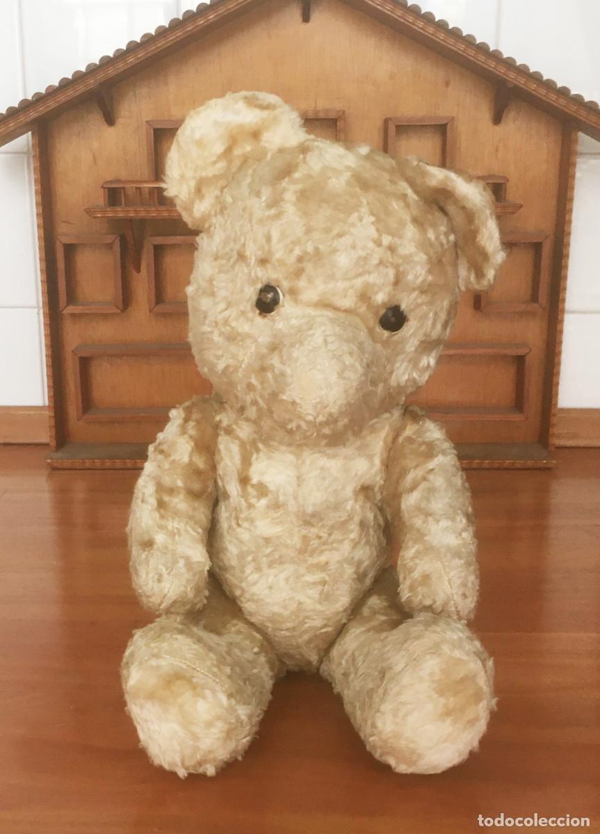 Juguetes antiguos: ANTIGUO OSITO DE PELUCHE ARTICULADO 40 CM