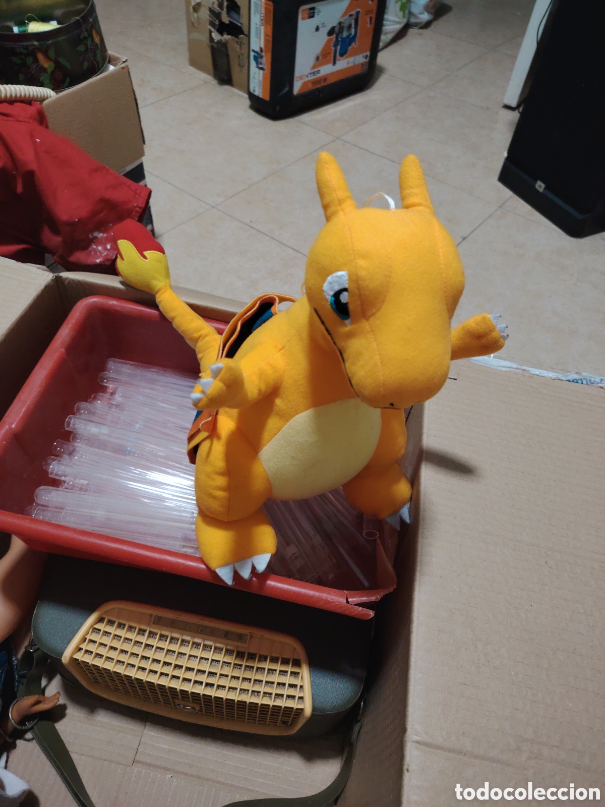 Juguetes antiguos: Figura peluche pokemon