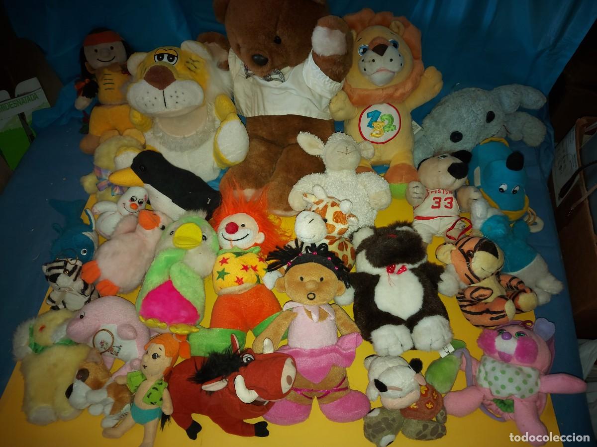 Juguetes antiguos: PELUCHES, LOTE 32 PELUCHES