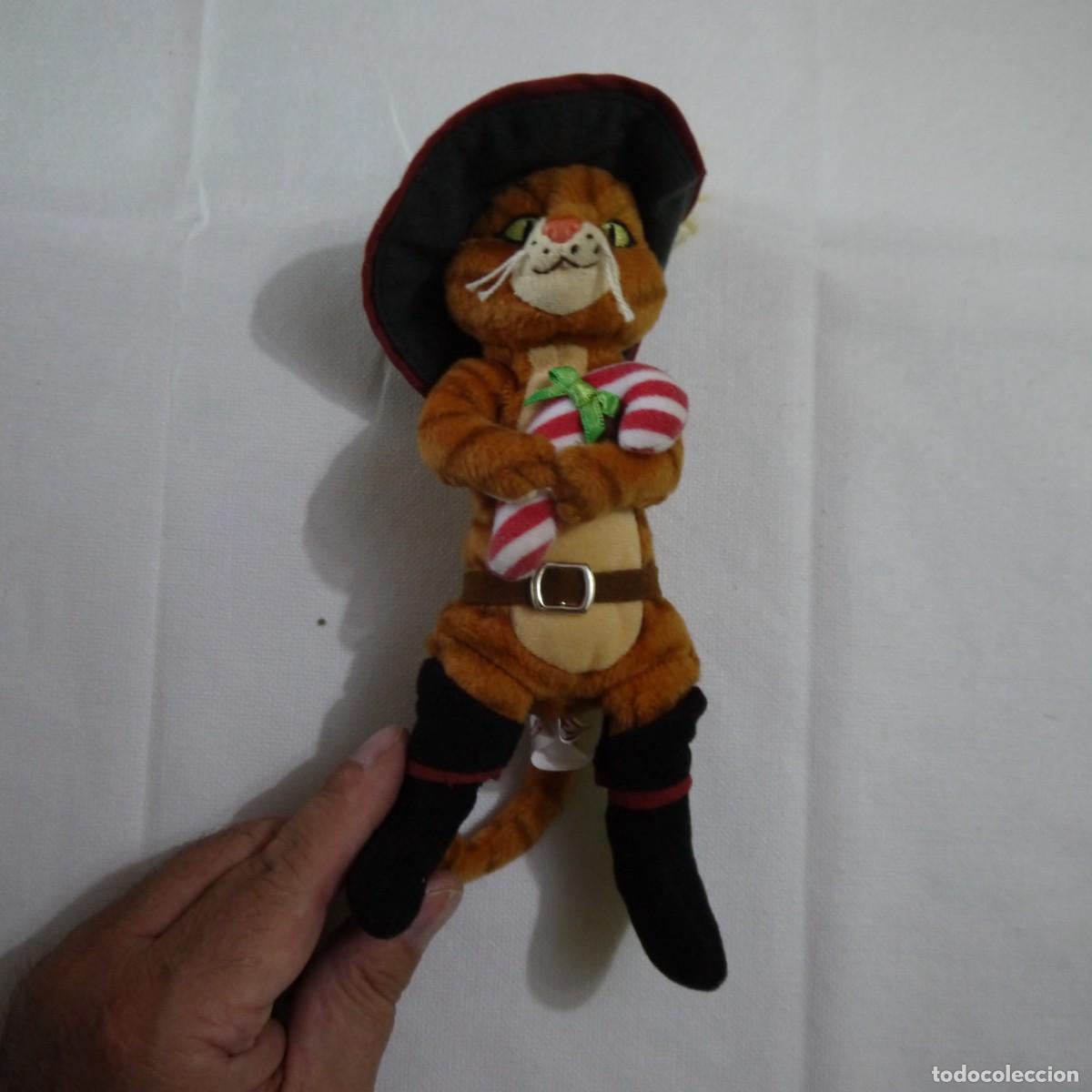 Juguetes antiguos: PELUCHE EL GATO CON BOTAS DE LA PEL&Iacute;CULA SREK - DREAMWORKS 2008