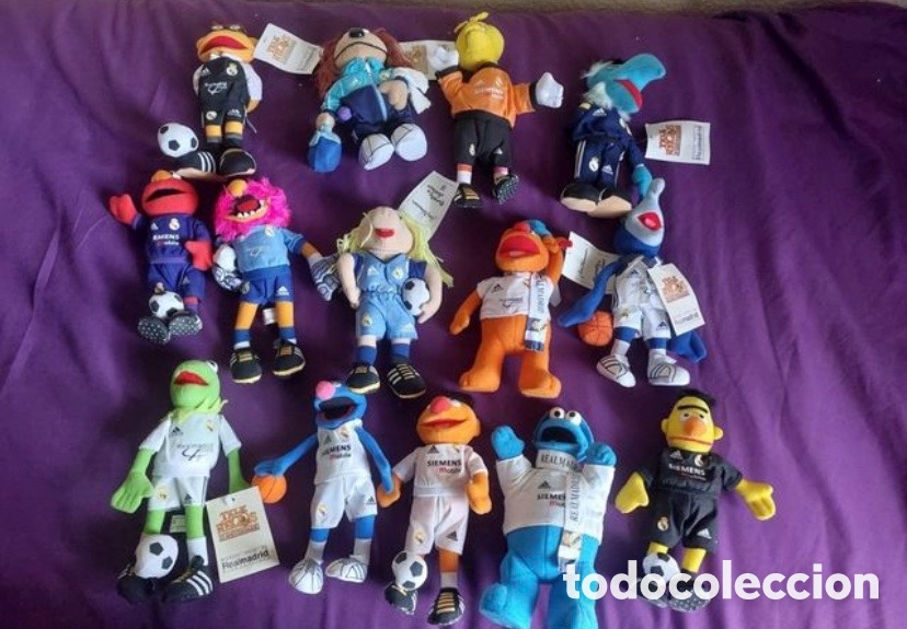 Juguetes antiguos: Colecci&oacute;n de tele&ntilde;ecos del Madrid