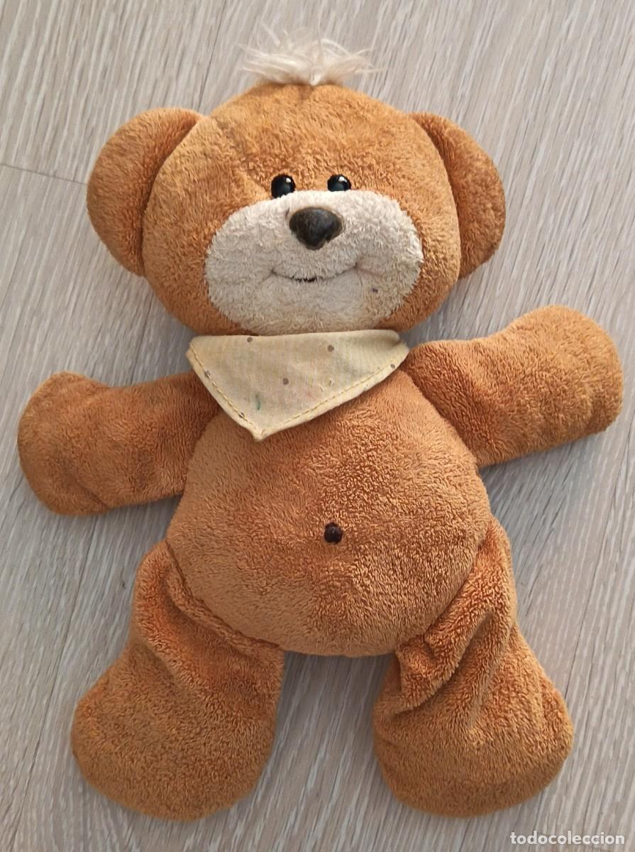 Juguetes antiguos: Peluche. Osito antiguo de peluche. Althans Club. Germany. Color marron claro.