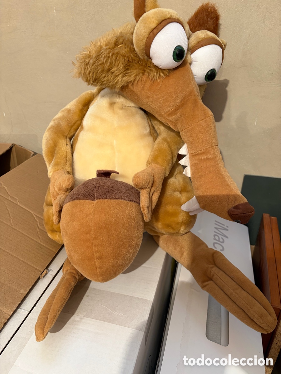 Juguetes antiguos: Peluche ziragueya ice age