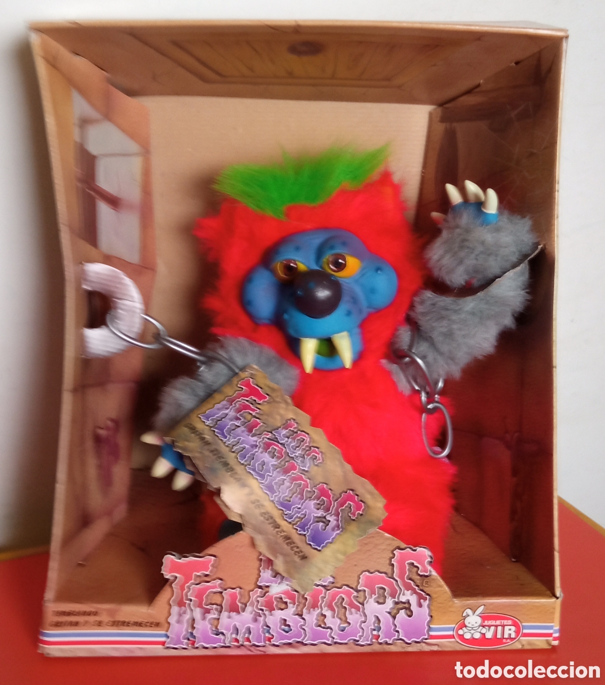 Juguetes antiguos: LOS TEMBLORS.VIR 90'S.NUEVO EN CAJA.