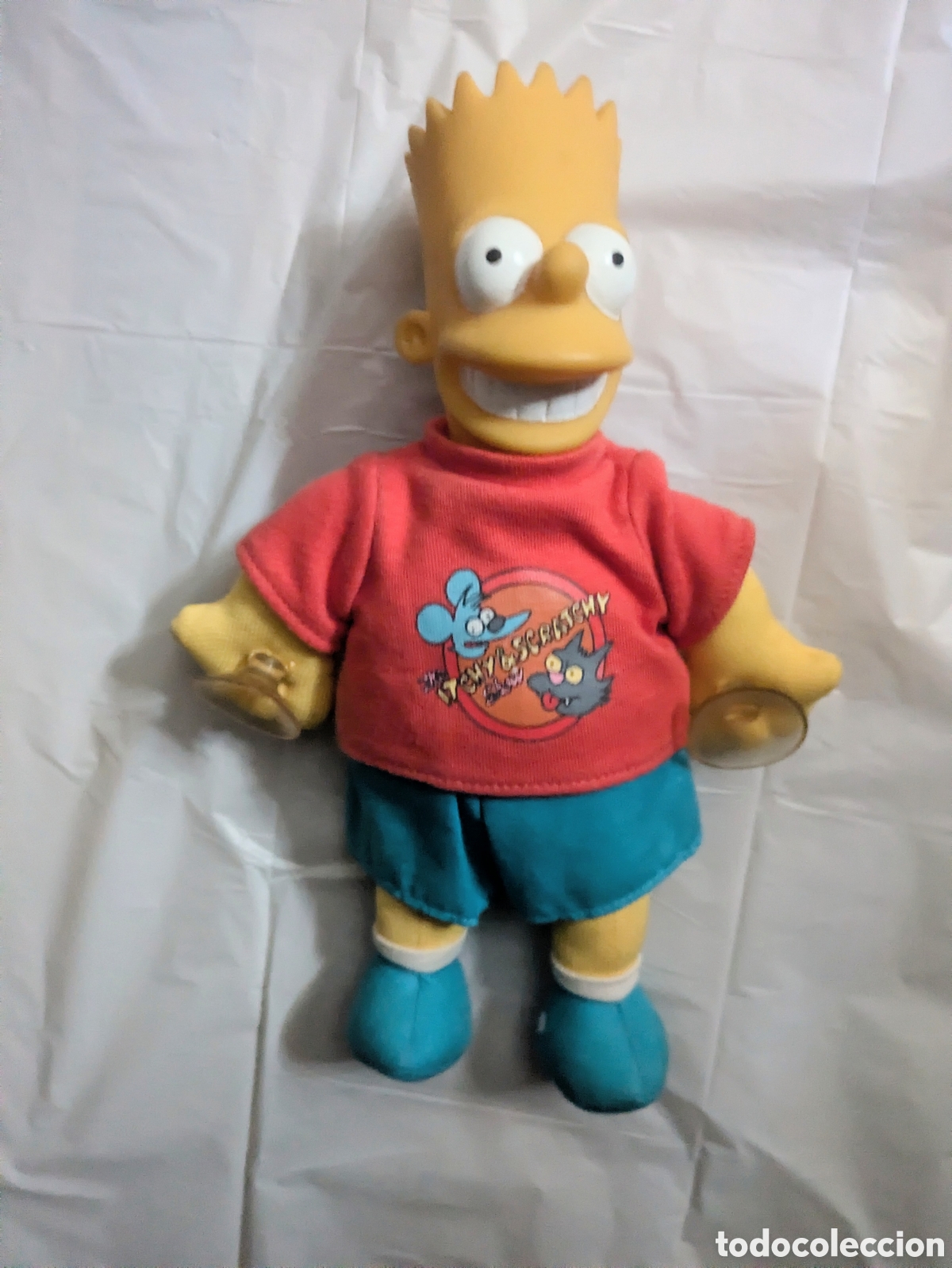 Juguetes antiguos: Bart Simpson 1997 mu&ntilde;eco 25cm - Foto 6
