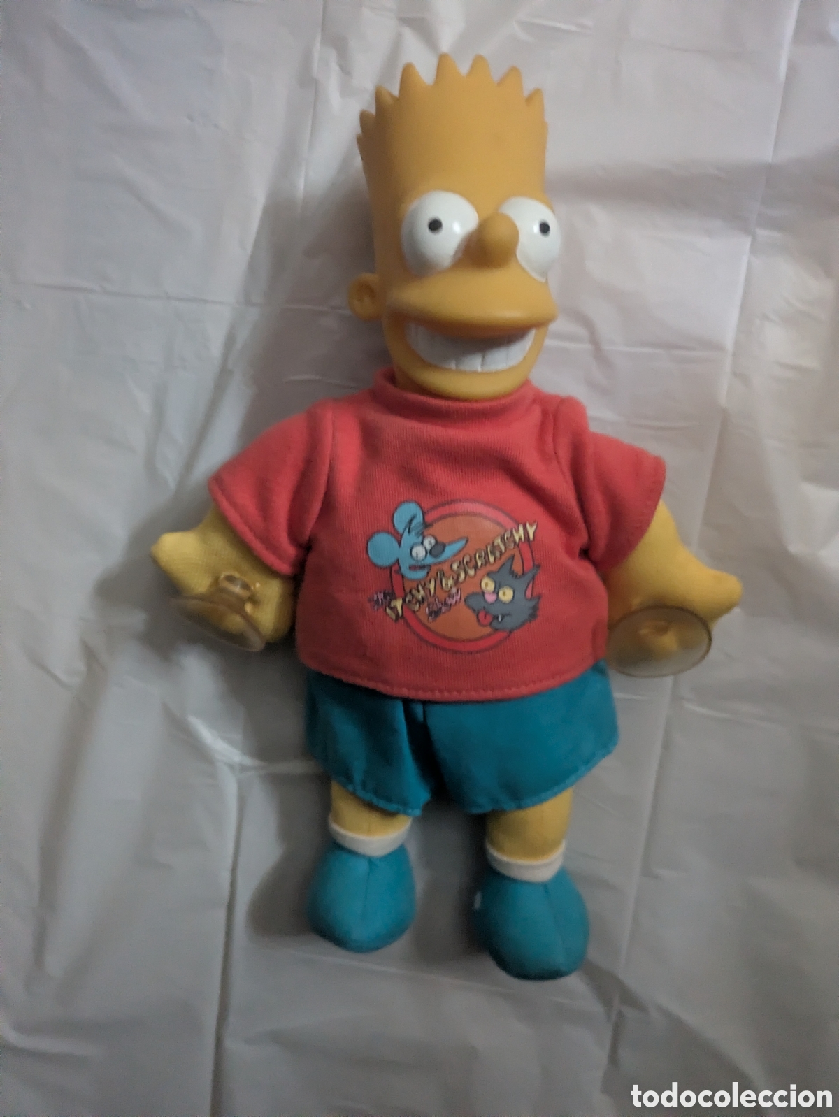 Juguetes antiguos: Bart Simpson 1997 mu&ntilde;eco 25cm - Foto 7