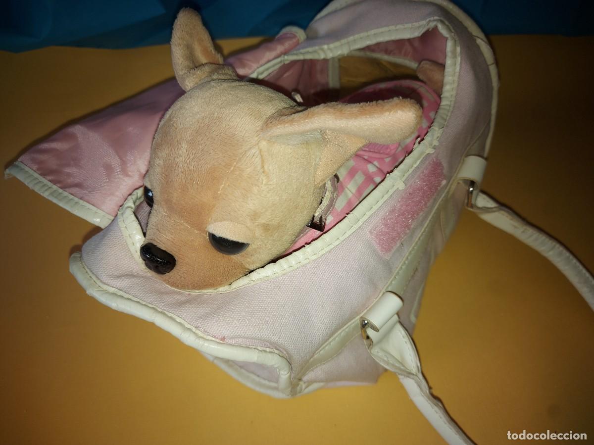 Juguetes antiguos: peluches, perro con cesta - Foto 2