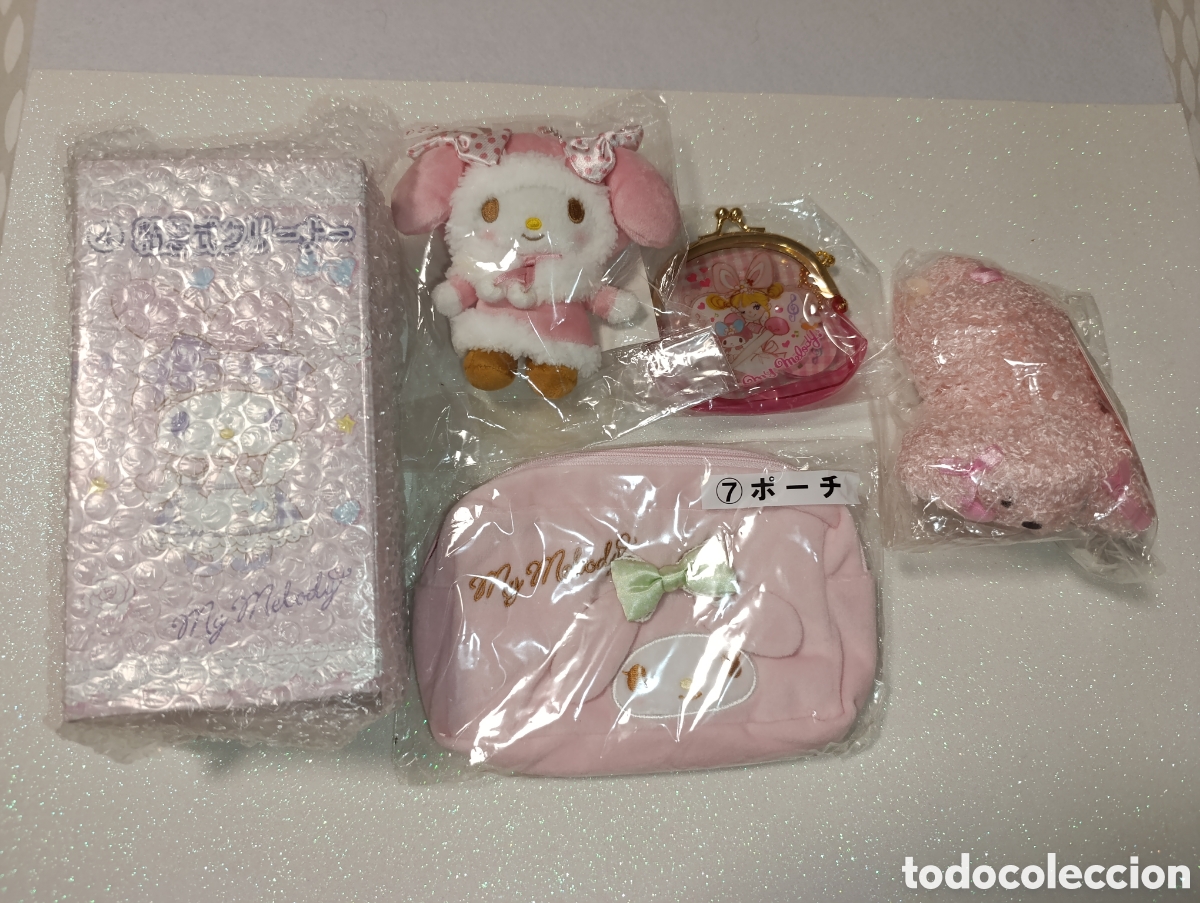 Juguetes antiguos: Art&iacute;culos My Melody de Sanrio 5 uds