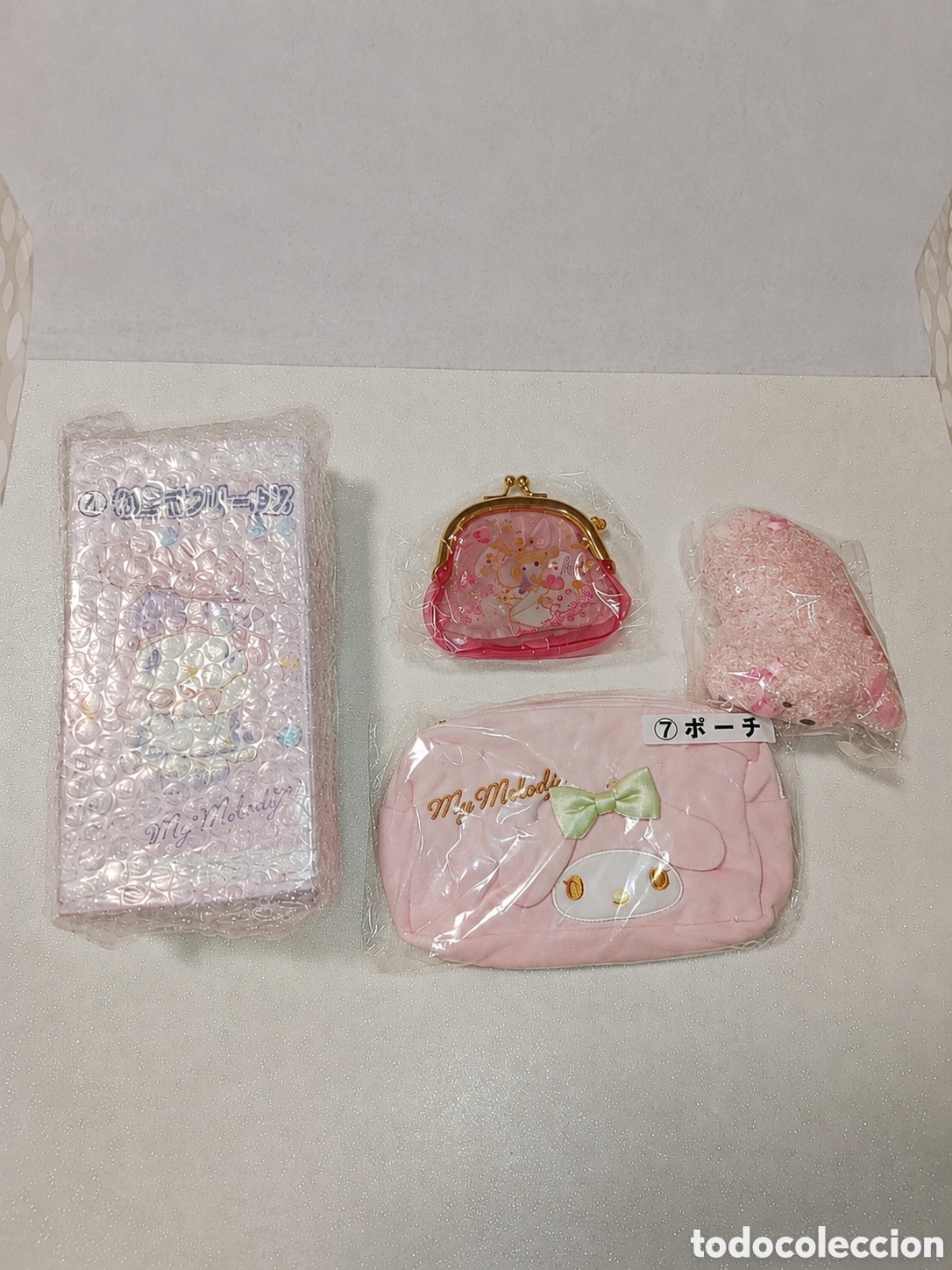 Juguetes antiguos: Art&iacute;culos My Melody de Sanrio (4uds)