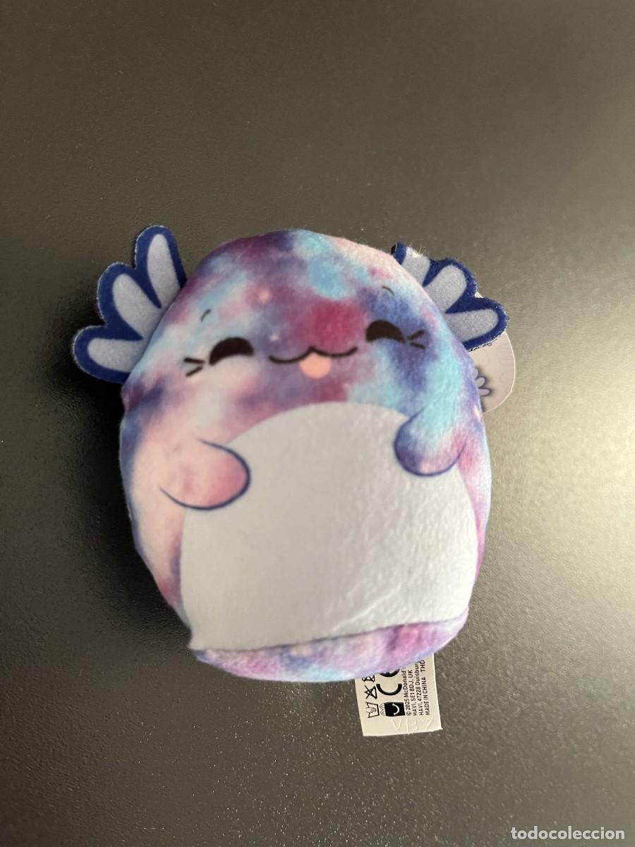 Juguetes antiguos: Mini Squishmallow Axolote Halley