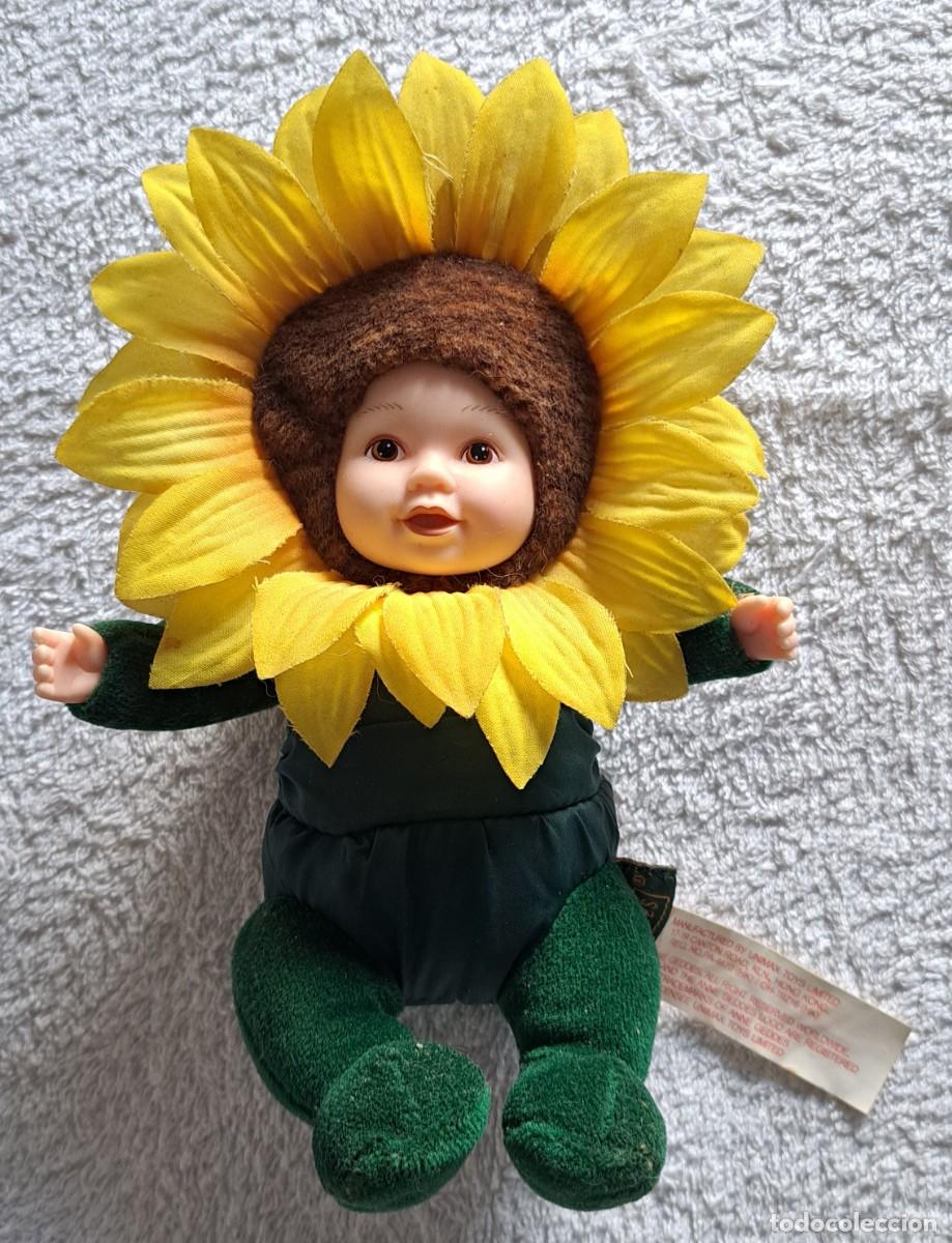 Juguetes antiguos: Adorable Beb&eacute; Girasol, Colecci&oacute;n: Anne Geddes