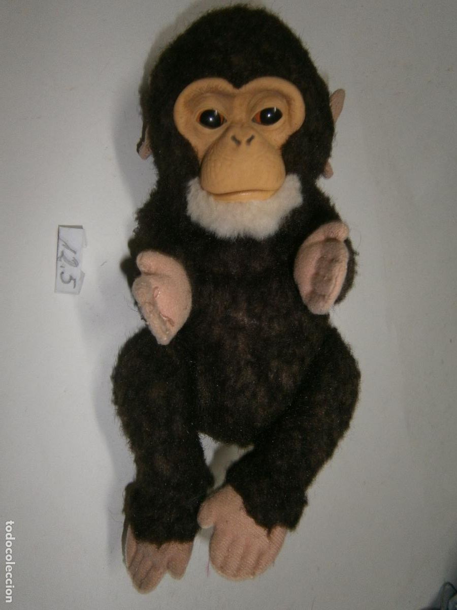 Juguetes antiguos: ANTIGUO PELUCHE INTERACTIVO BEBE CHIMPANCE FURREAL FRIENDS