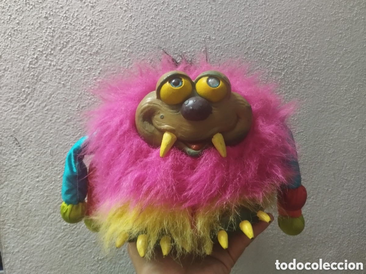 Juguetes antiguos: Peluche Microbio Los Temblors Vir 1991