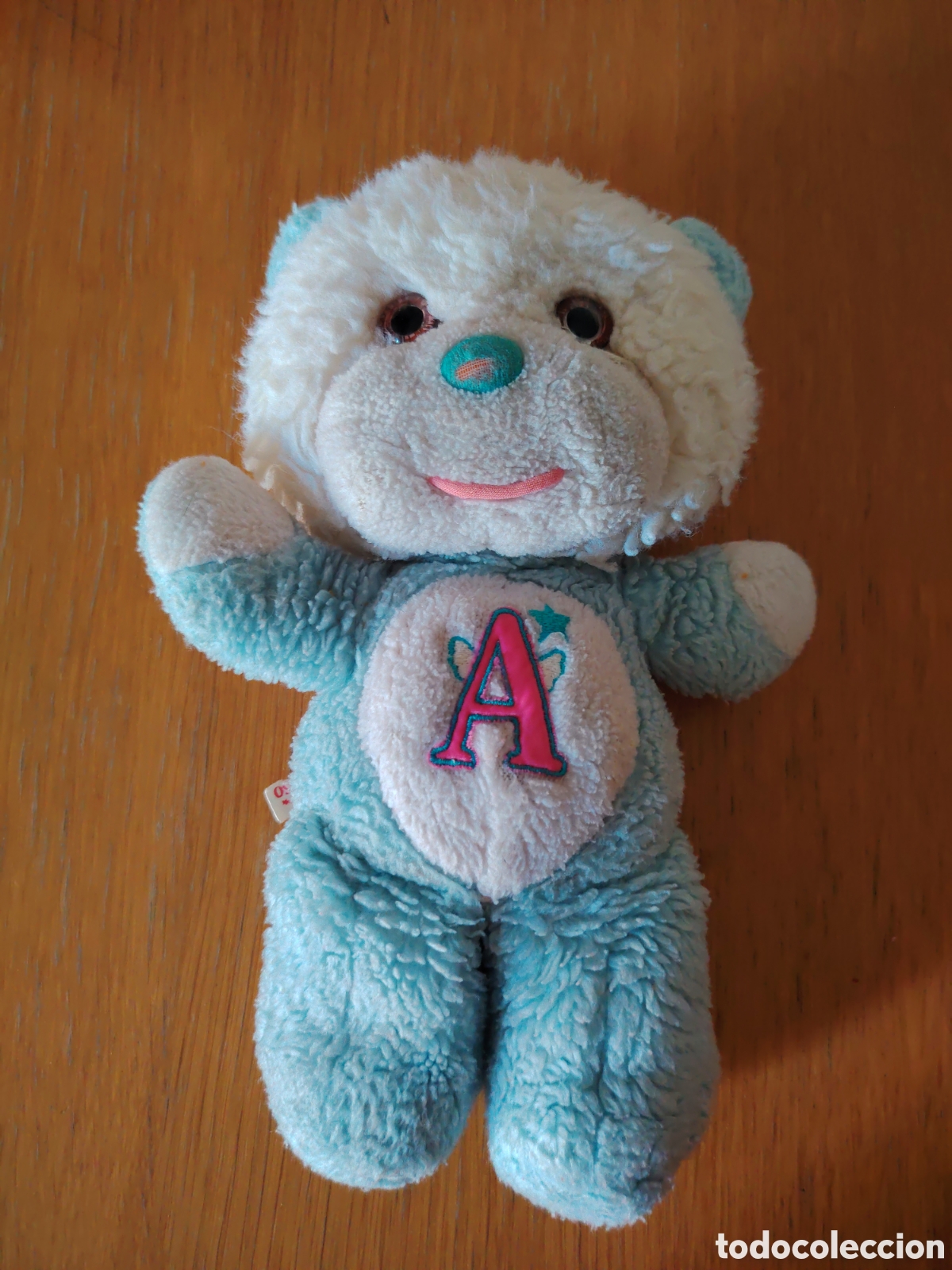 Juguetes antiguos: Peluche Oso Angeloso.