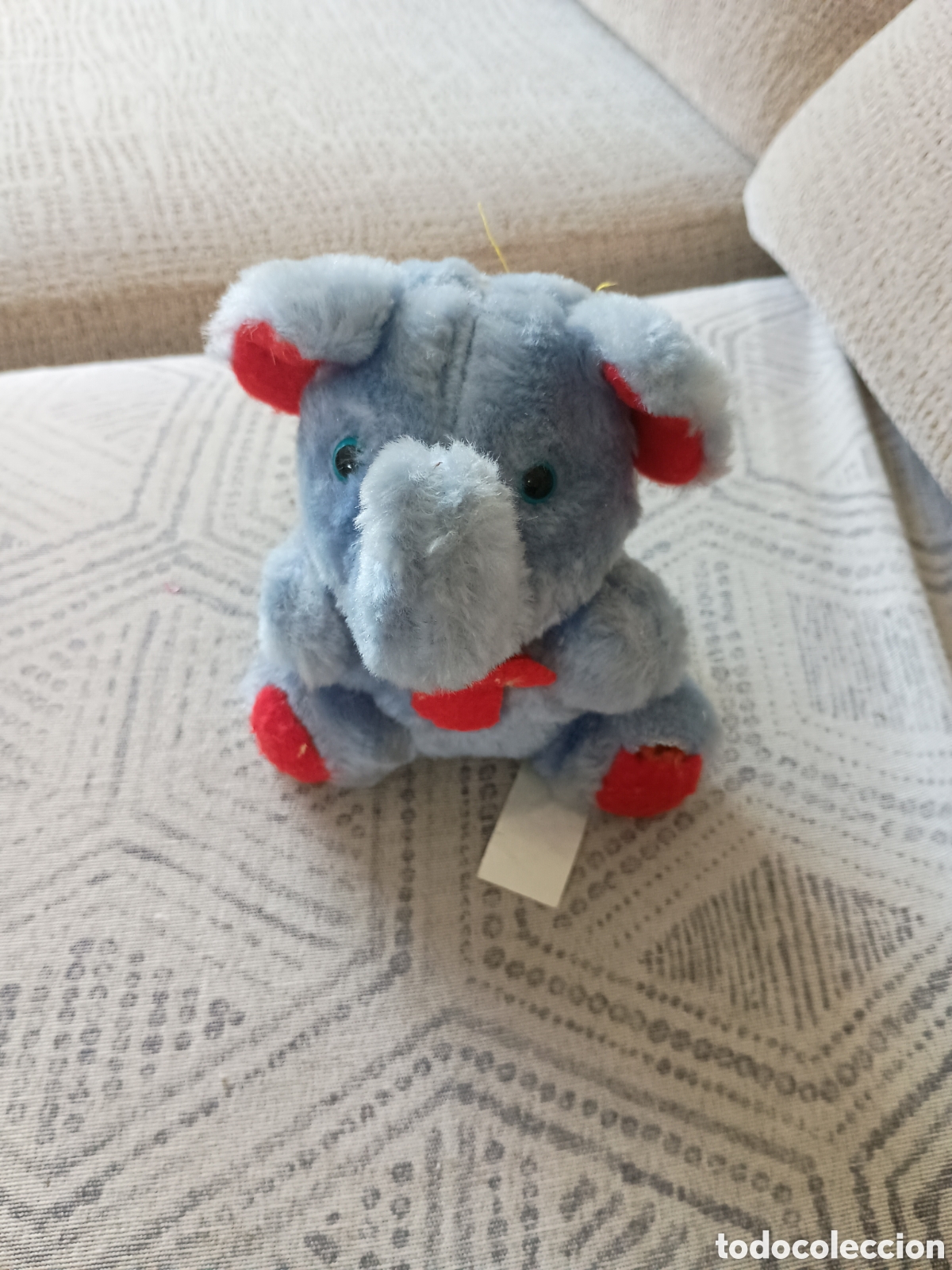 Jouets Anciens: Elefante de peluche vintage