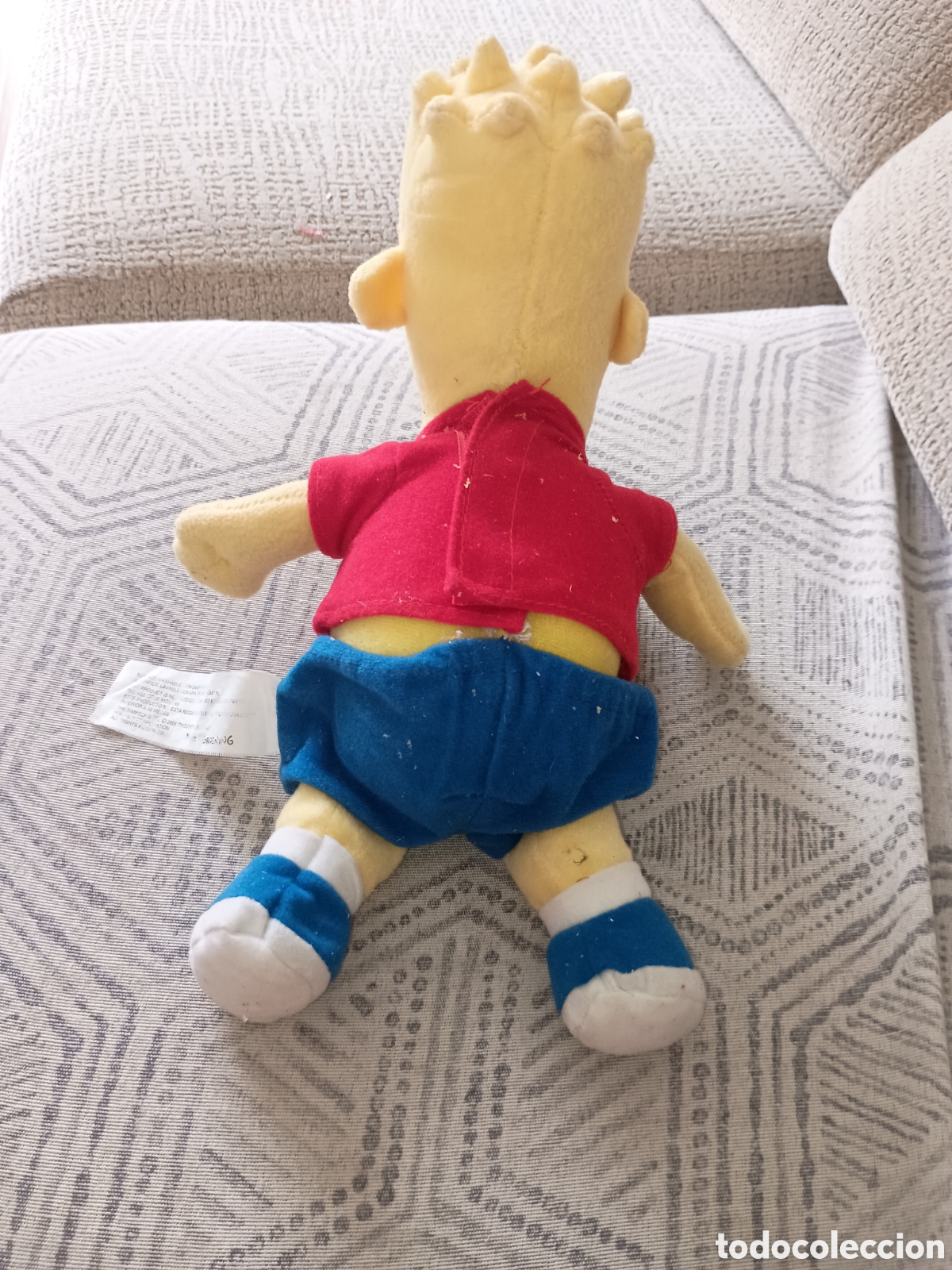 Juguetes antiguos: Peluche bart Simpson - Foto 3