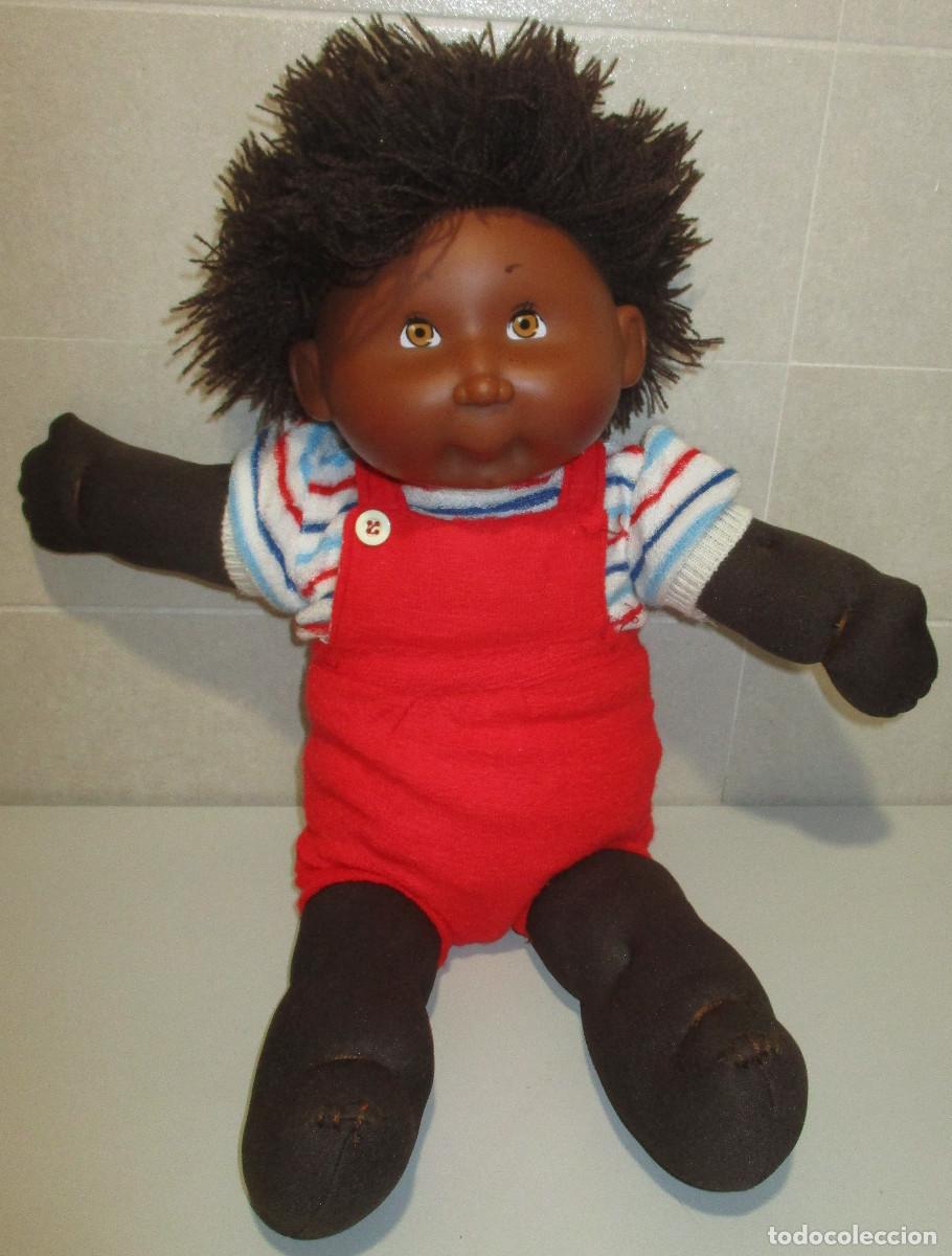 Old Toys: MU&Ntilde;ECA REPOLLO negra, negrita, similar CABBAGE PATCH KIDS , sin marca