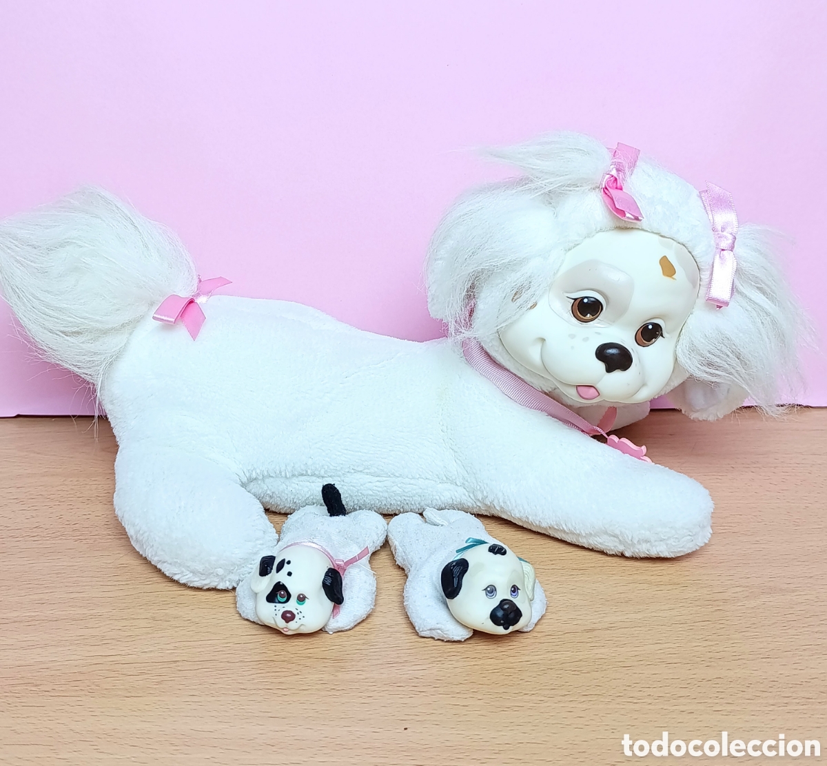 Juguetes antiguos: Peluche puppy surprise dalmatian