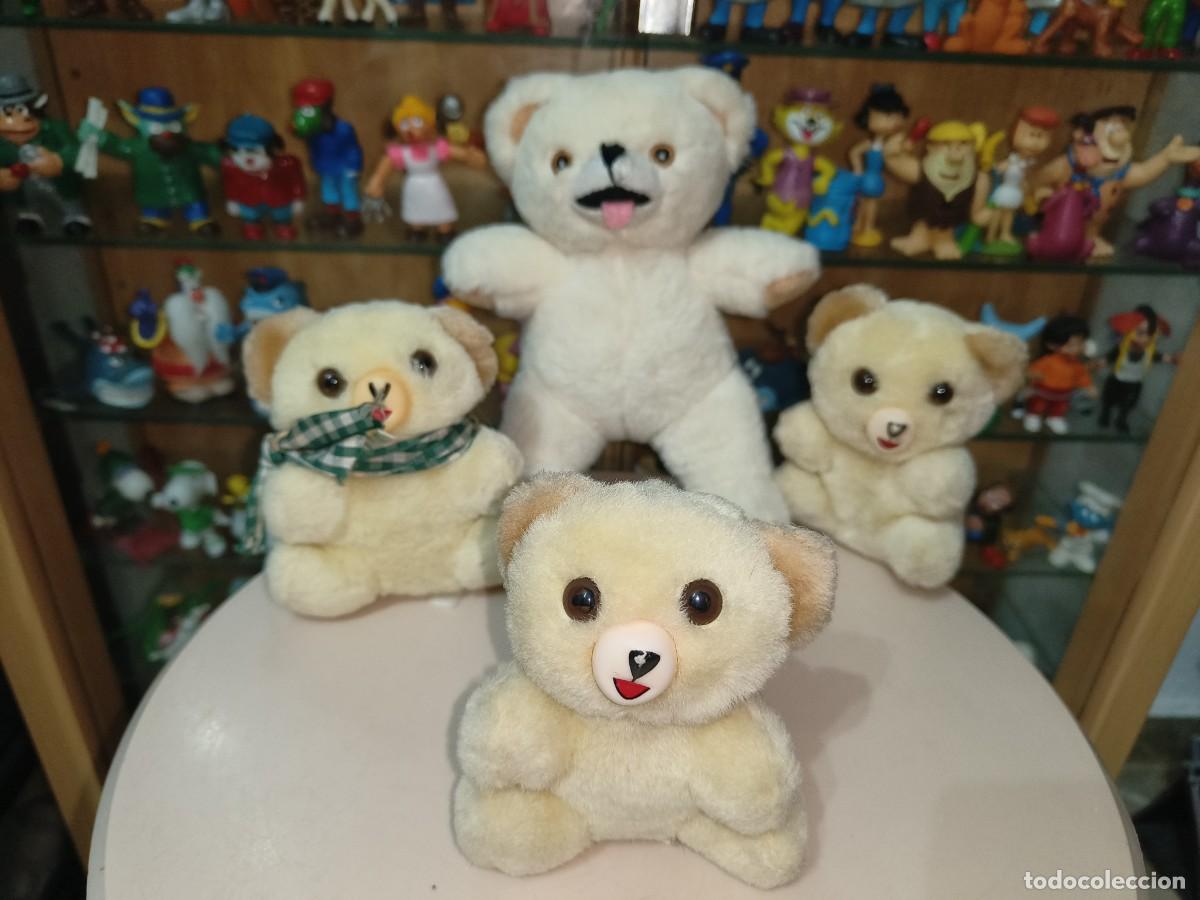 Giocattoli Antichi: Lote de 4 miticos ositos osos de peluche Mimosin a&ntilde;os 90 / 2000