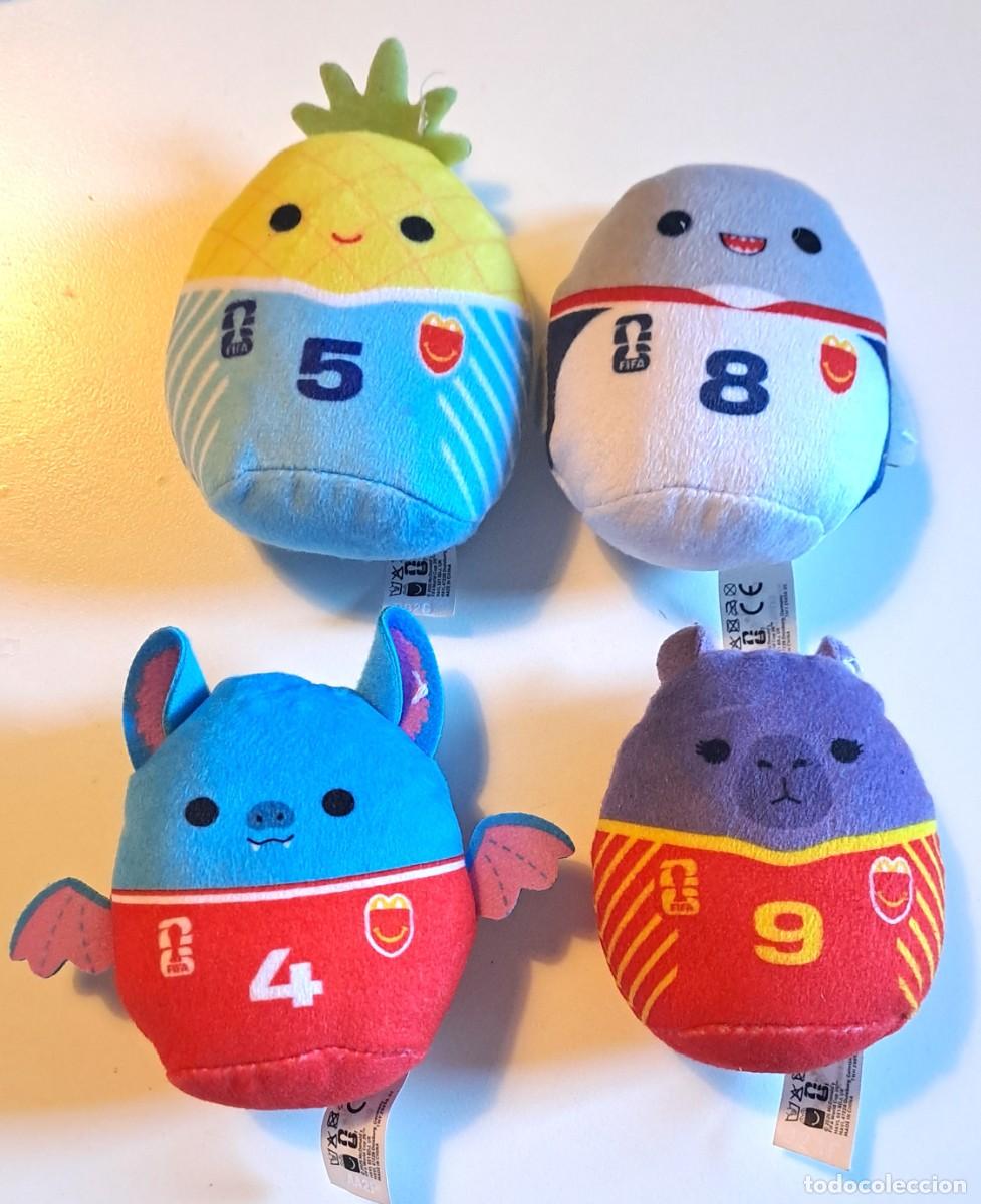 Jouets Anciens: CUATRO PELUCHES COLECCION SQUISHMALOWS MUNDIAL 2026. McDONALD&acute;S