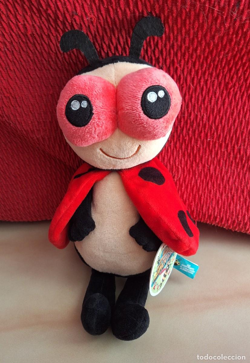 Juguetes antiguos: Peluche mariquita los guardianes de la transici&oacute;n alimentaria
