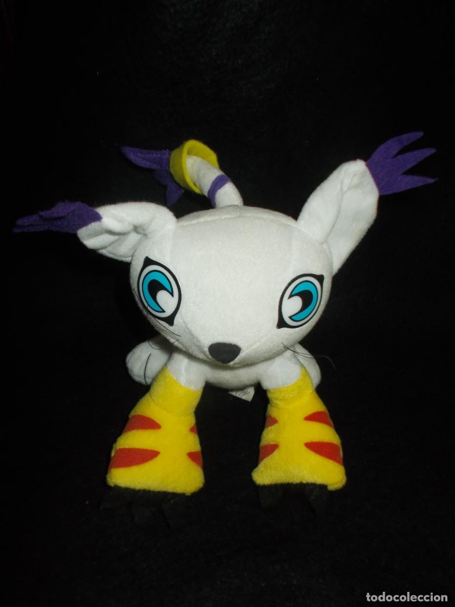 Altes Spielzeug: Mu&ntilde;eco de Peluche DIGIMON, GATOMON. Play By Play 2000. 20 cm.