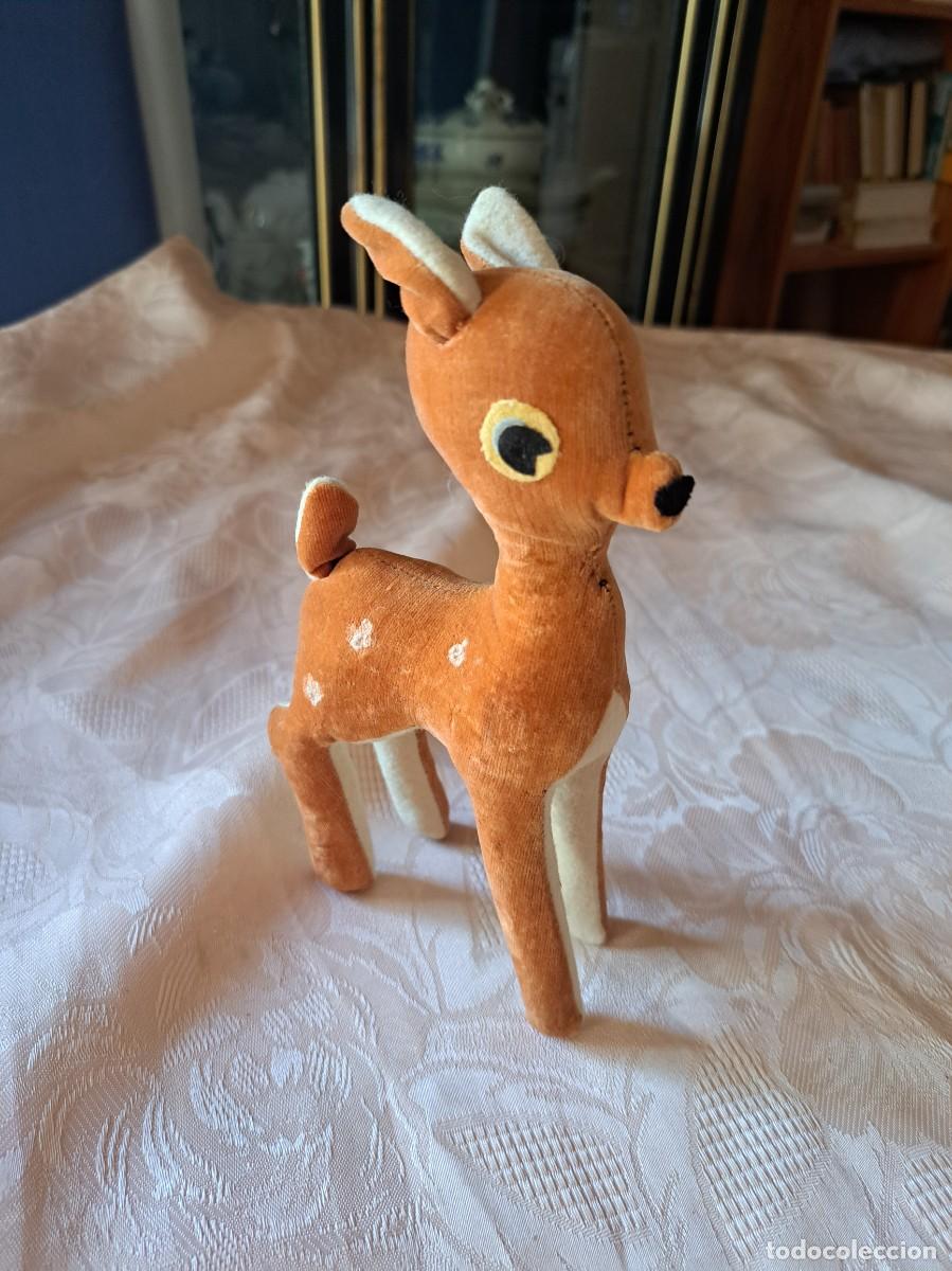 Jouets Anciens: Bambi peluche de Steiff, a&ntilde;os 50