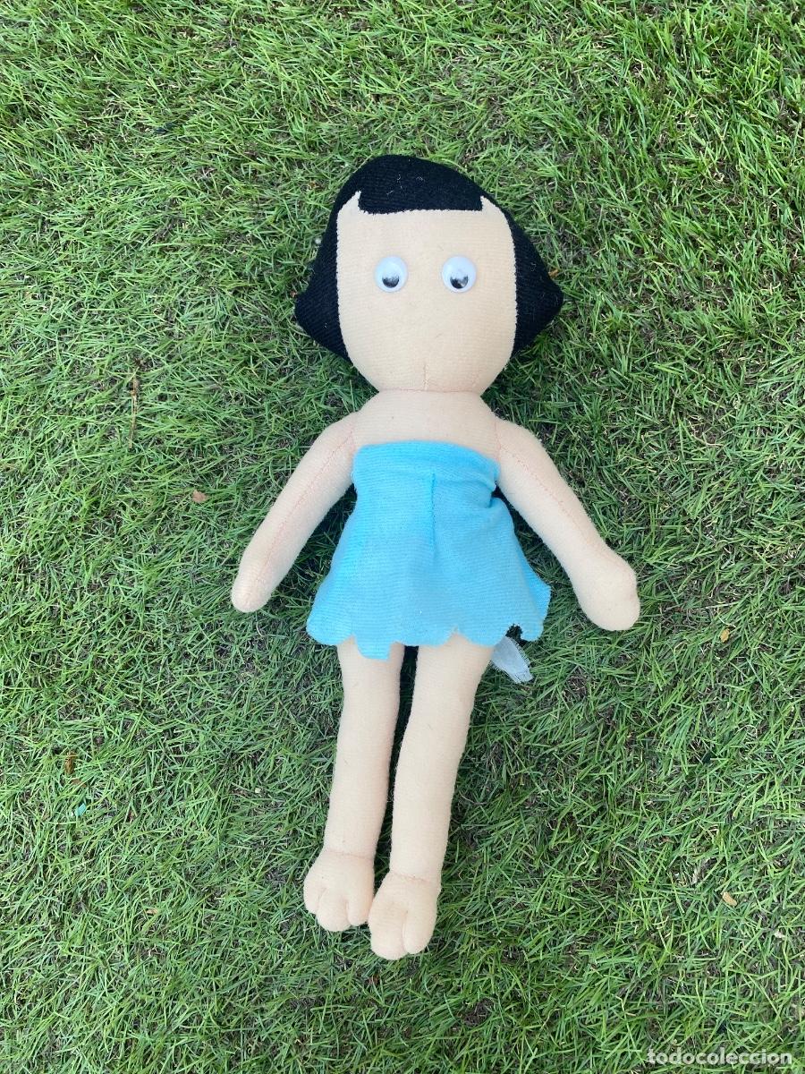 Brinquedos Antigos: Peluche vintage Betty M&aacute;rmol Los Picapierdra