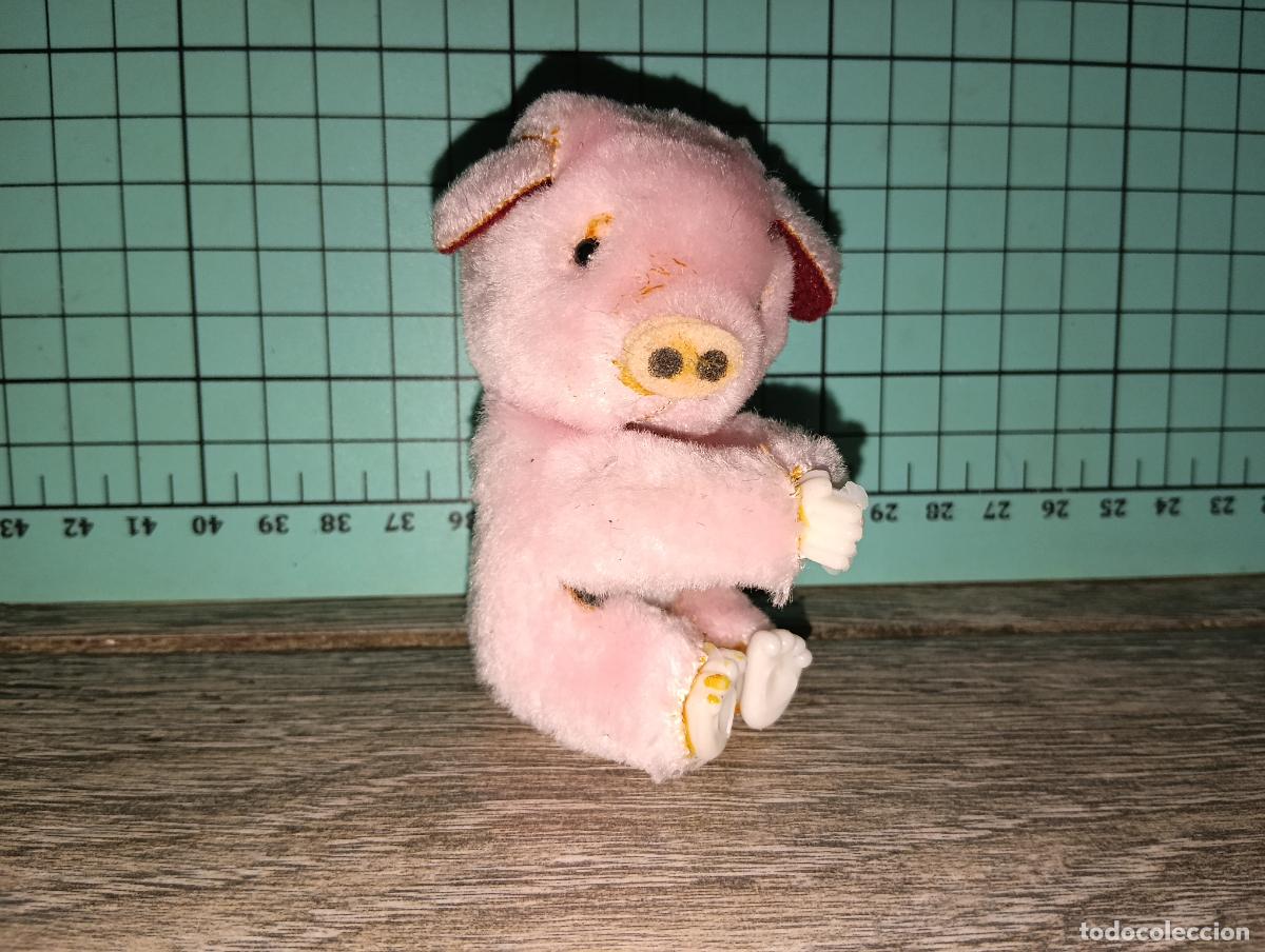 Juguetes antiguos: Cerdo Cerdito Pitipinza Virkiki Piti Pinza Monchichi