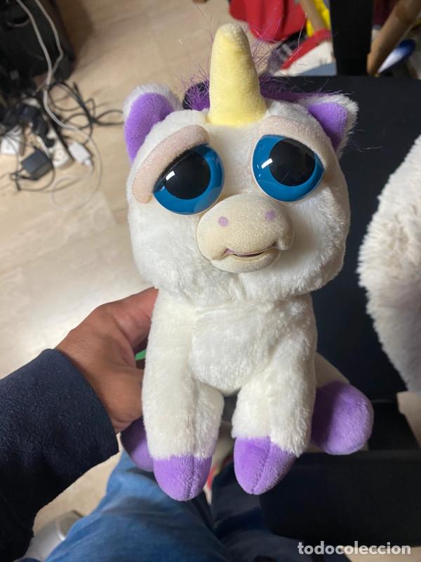 Juguetes antiguos: Peluche Unicornio Feisty Pets Glenda Glitterpoop Expresi&oacute;n Cambiante
