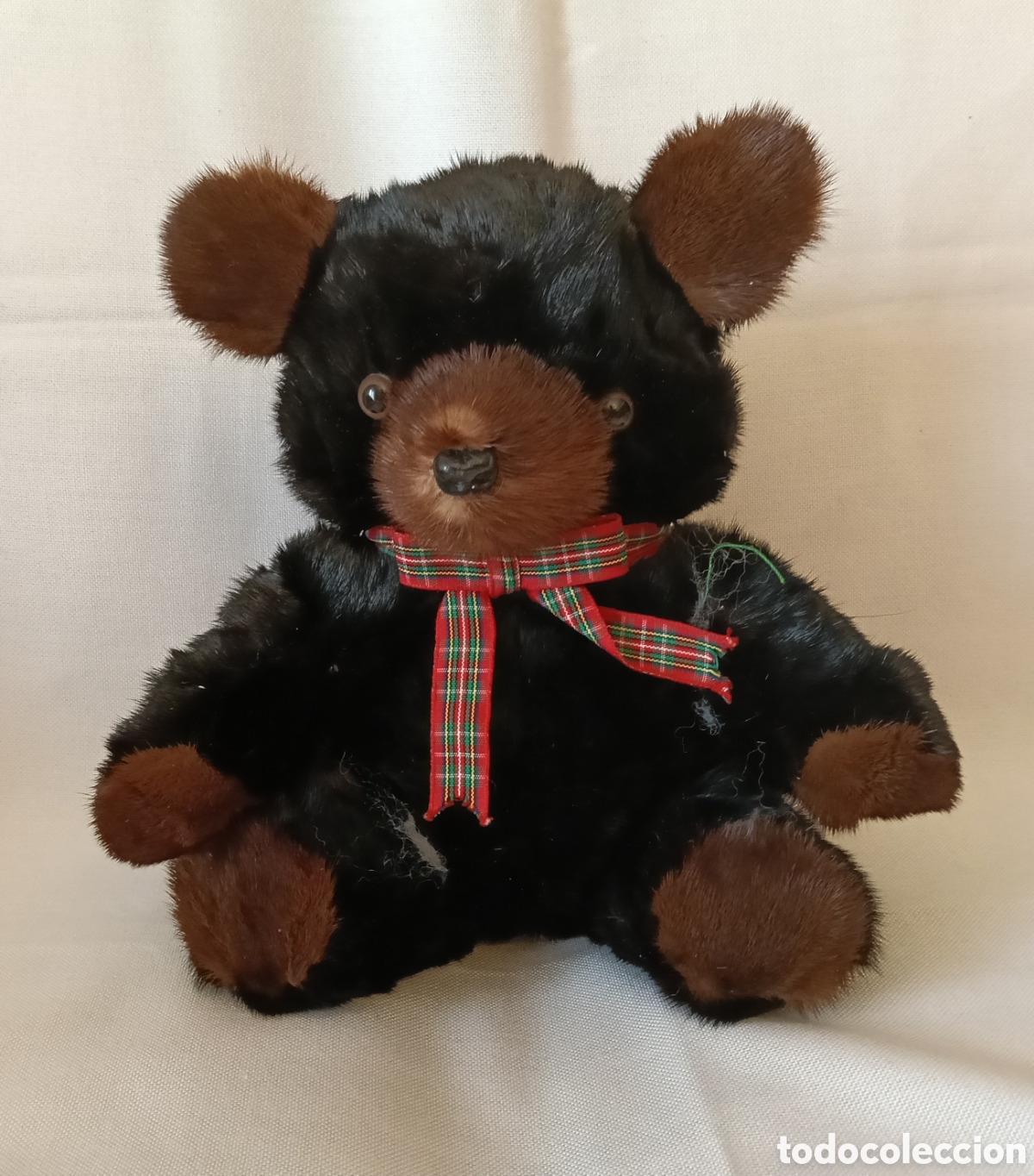 Juguetes antiguos: Antiguo Oso &rdquo;Michel&rdquo; de Hermann Teddy - Aut&eacute;ntico Pelo de Vis&oacute;n Natural - W. Germany para restaurar