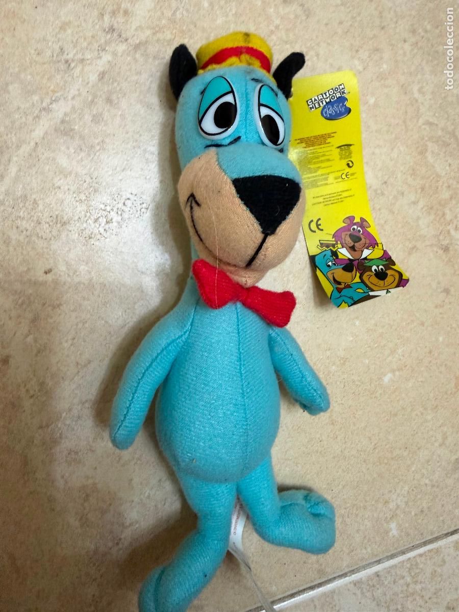 Altes Spielzeug: Peluche HUCKLEBERRY HOUND - HANNA BARBERA - CARTOON NETWORK 2001