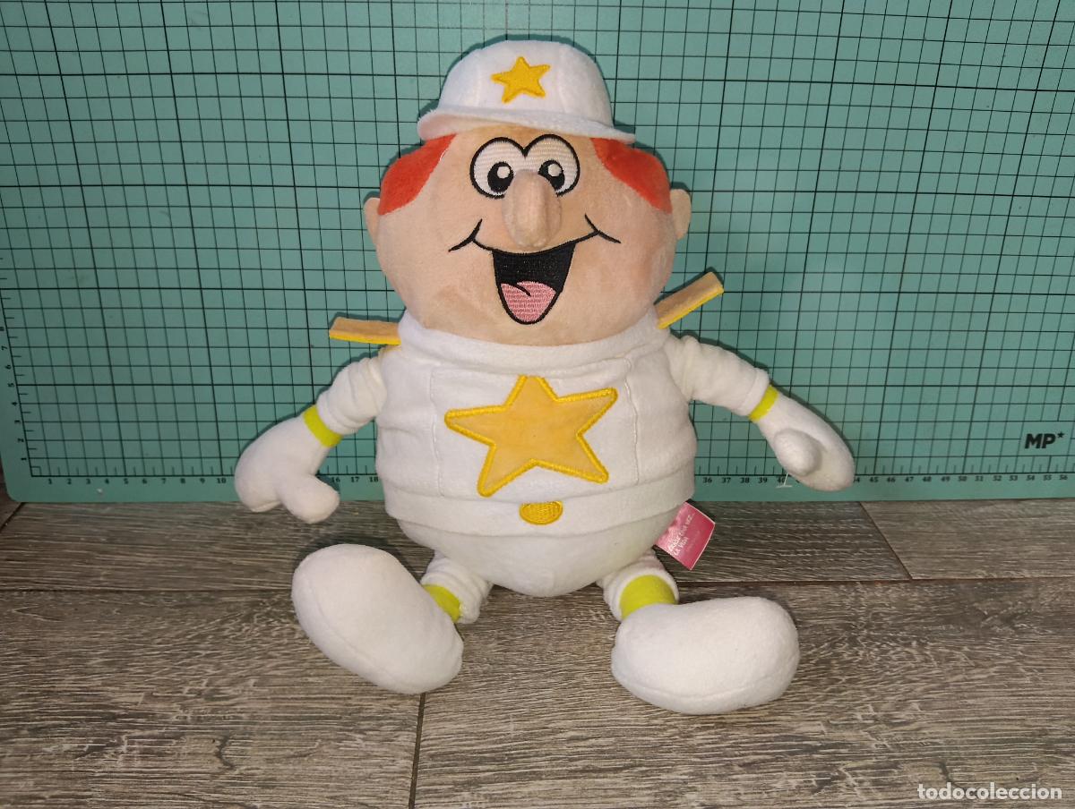 Juguetes antiguos: Peluche gl&oacute;bulo blanco polic&iacute;a &Eacute;rase una vez la vida El cuerpo humano Jumbo Barrado