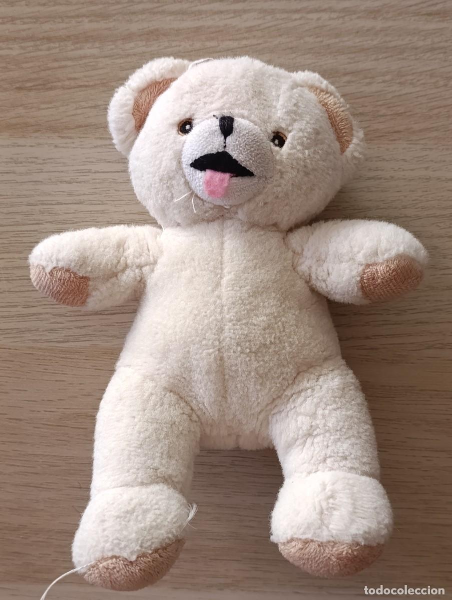 Juguetes antiguos: Peluche oso Mimos&iacute;n original promocional 19 cm
