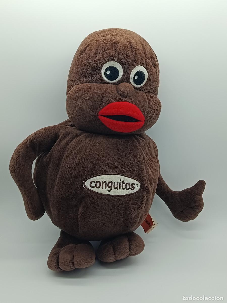Juguetes antiguos: MU&Ntilde;ECO PELUCHE CONGUITOS POCO USO MEDIDAS 40 CM APROX