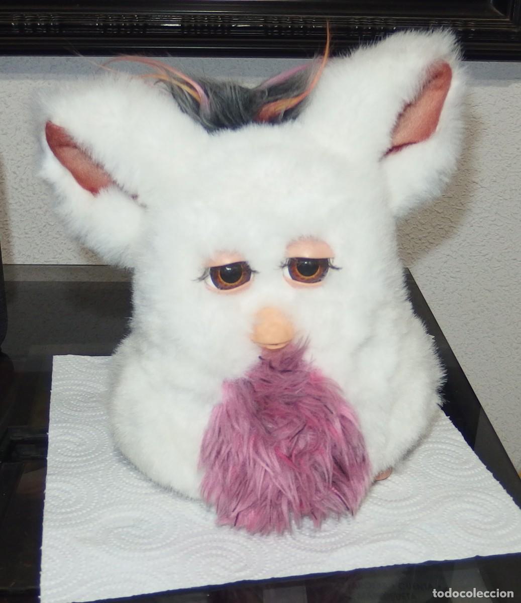 Juguetes antiguos: FURBY BLANCO,TIGER HABRO,2005,NO PROBADO FUNCIONAMIENTO