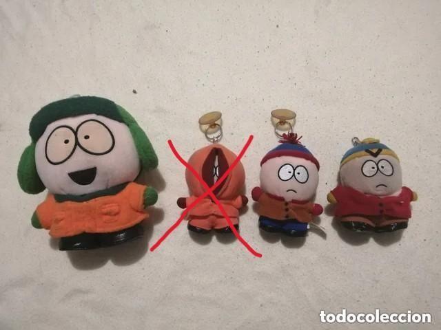 Old Toys: 3 PELUCHES SOUTH PARK ORIGINALES COMEDY CENTRAL SOUTH PARK
