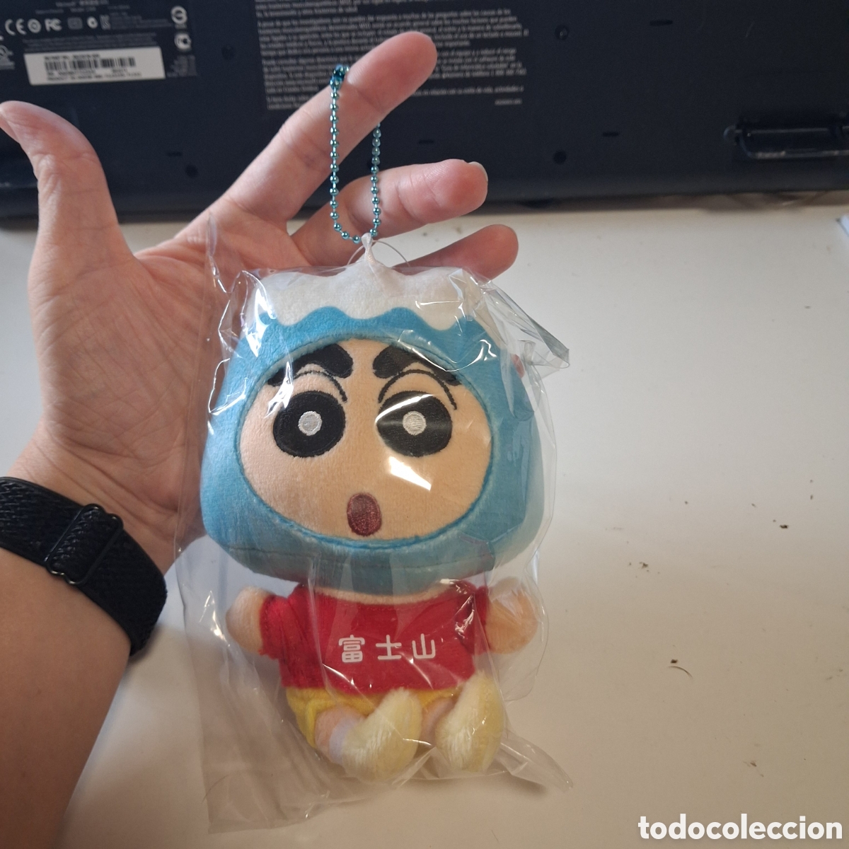 Giocattoli Antichi: peluche CRAYON SHIN CHAN Monte Fuji - nuevo precintado con etiqueta ORIGINAL DE JAP&Oacute;N