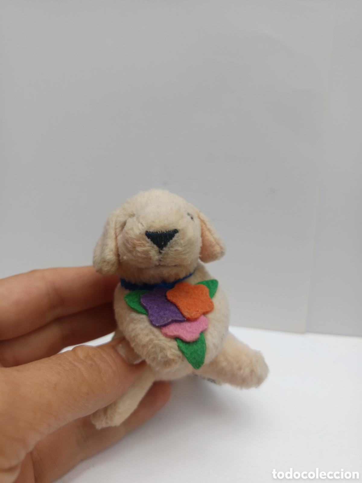 Altes Spielzeug: Peluche oso Osito perro felpa mini papel higi&eacute;nico Scottex
