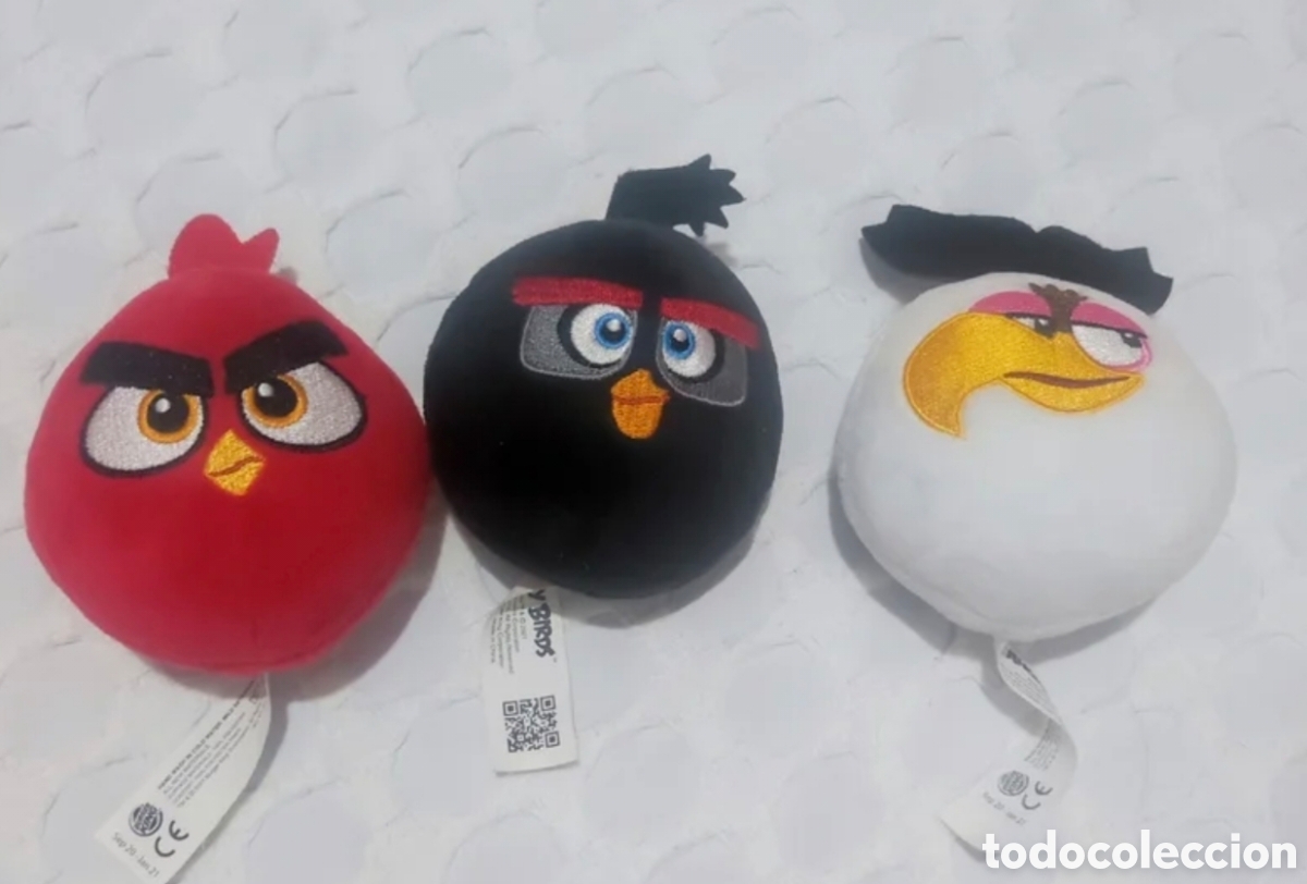 Juguetes antiguos: Peluches de Angry Birds