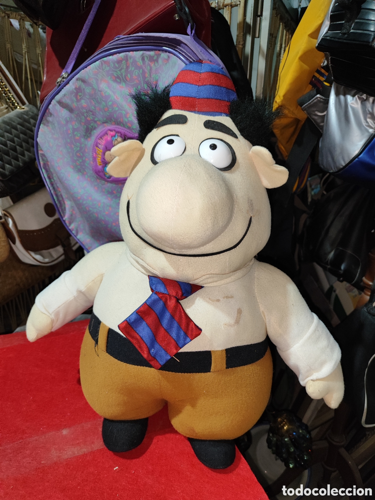 Juguetes antiguos: Antiguo peluche Jordi F.C. BARCELONA