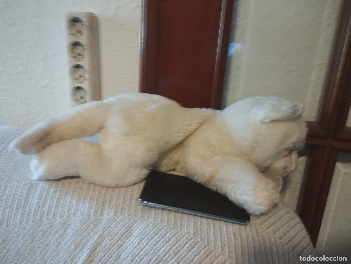 Juguetes antiguos: peluche de gatito siames encantador