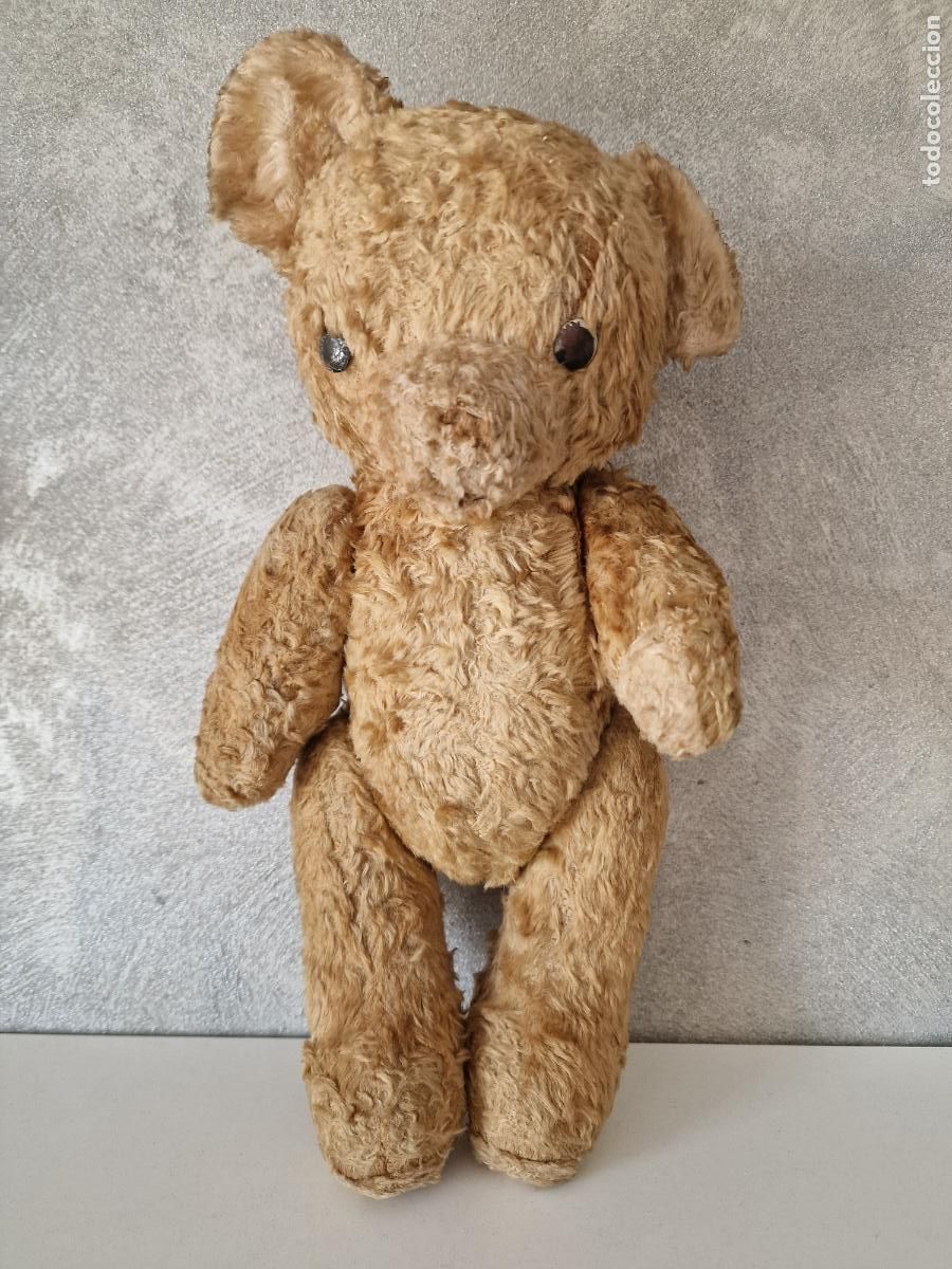 Juguetes antiguos: ANTIGUO OSO TEDDY DE MOHAIR